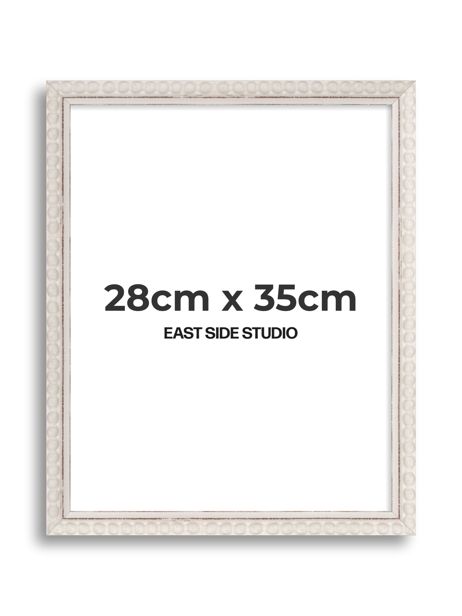 White Bobbin 28cm x 35cm picture frame