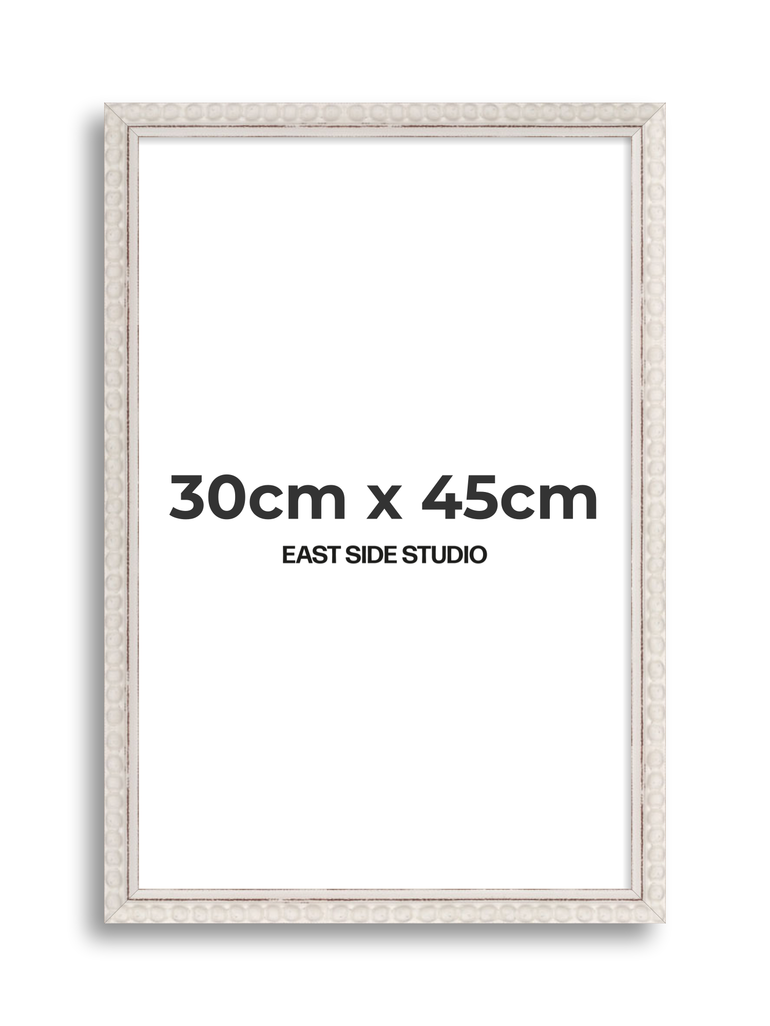 White Bobbin 30cm x 45cm picture frame