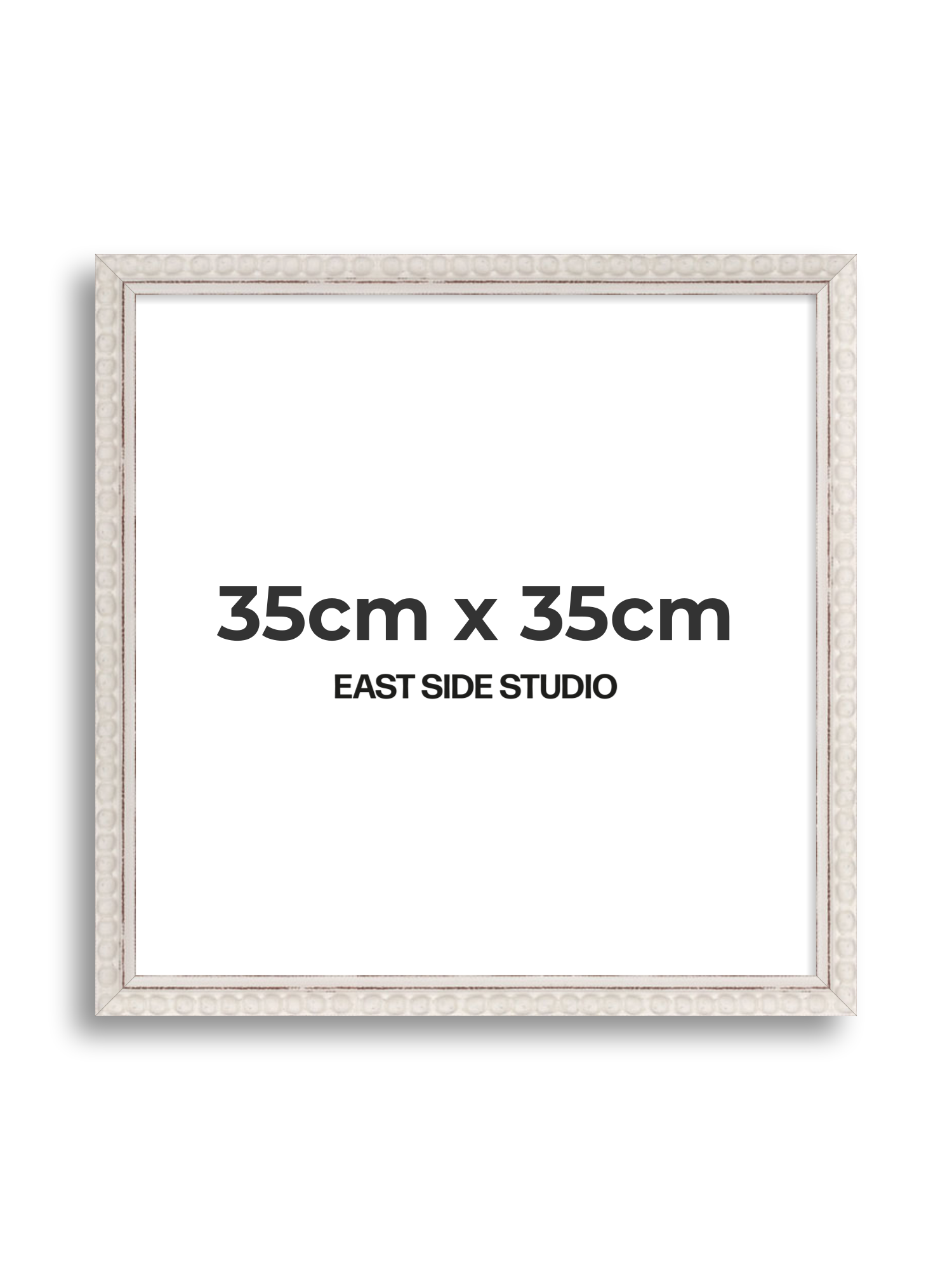 White Bobbin 35cm x 35cm picture frame