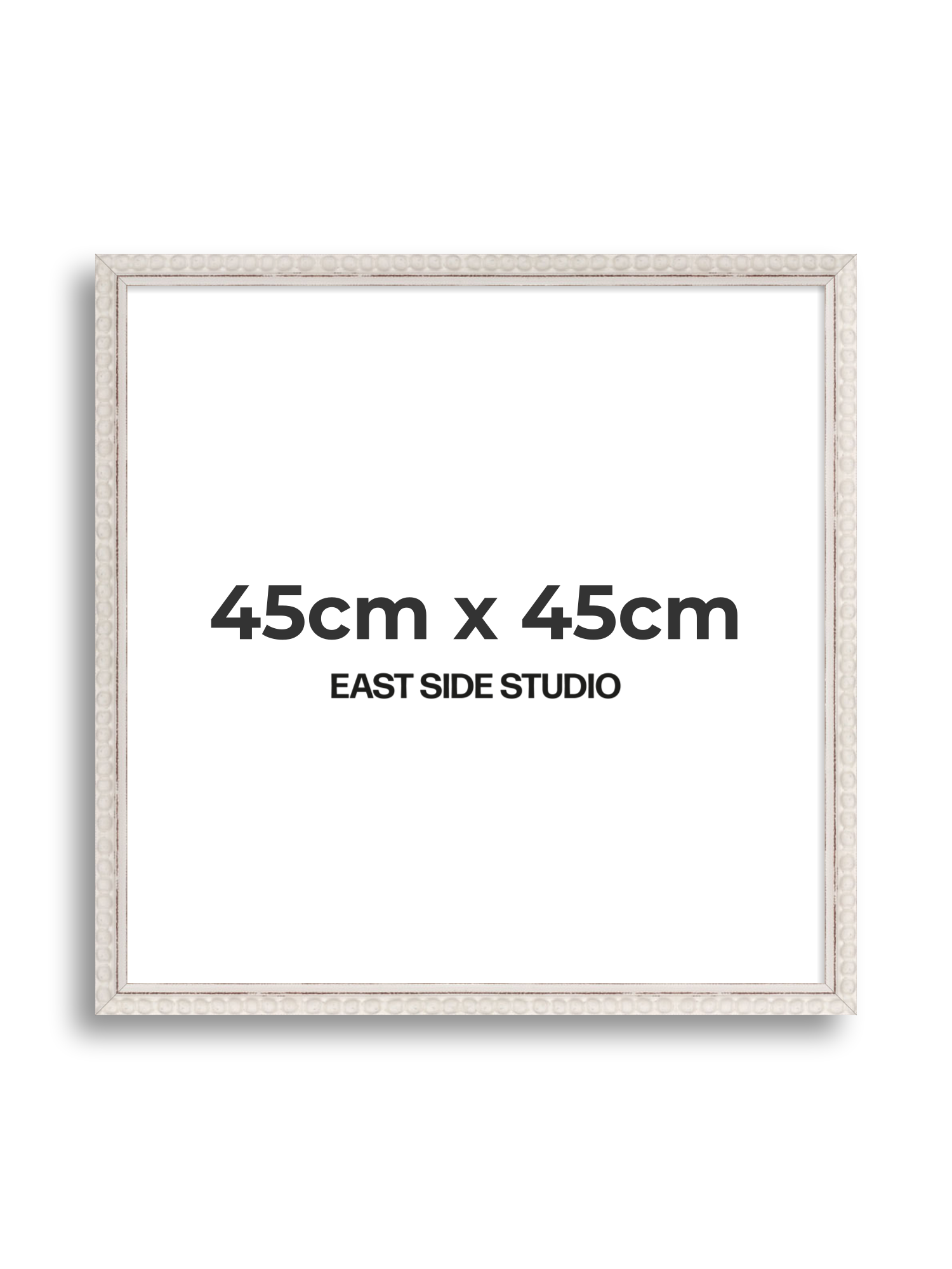 White Bobbin 45cm x 45cm picture frame