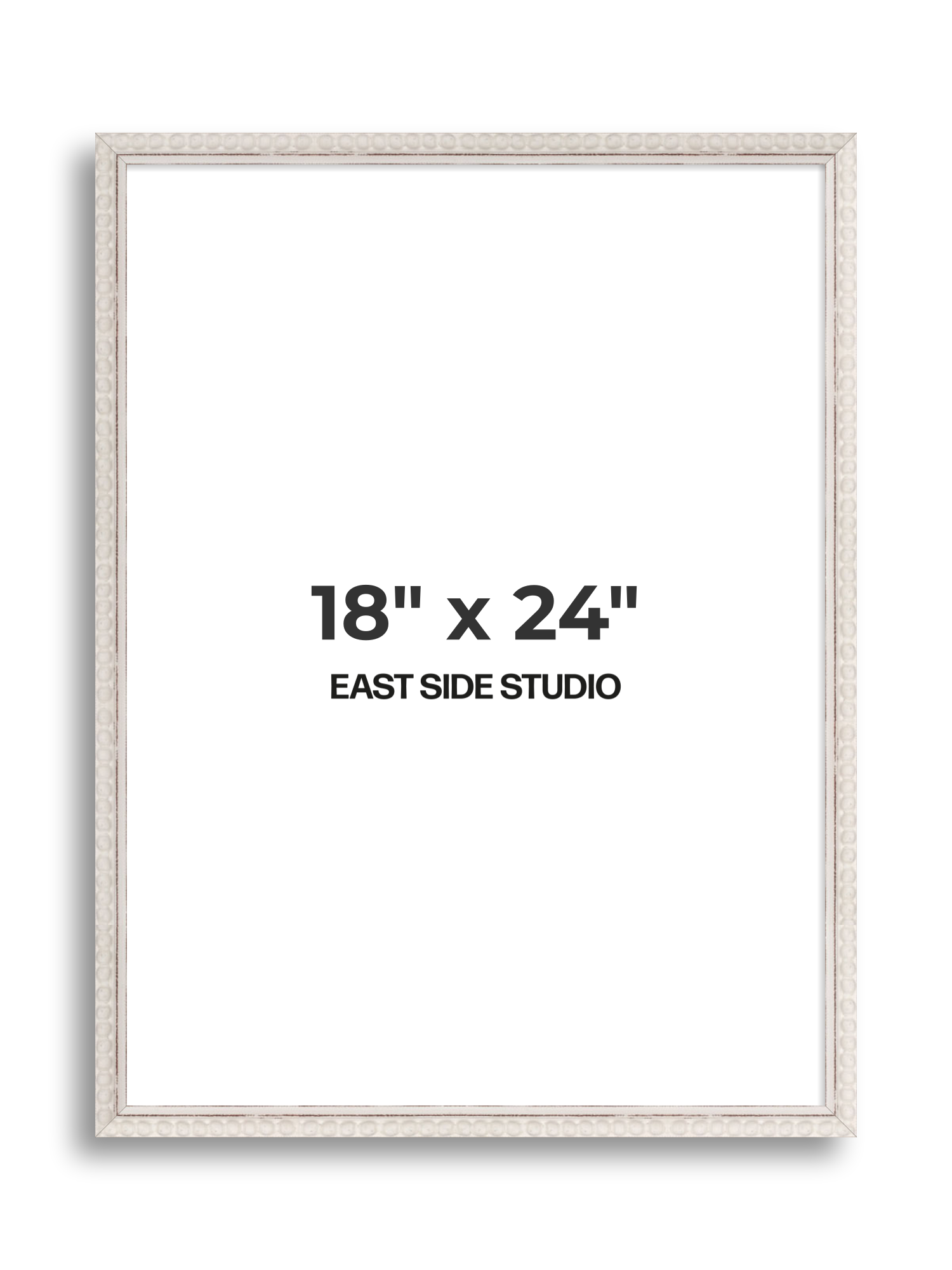 White Bobbin 18" x 24" picture frame