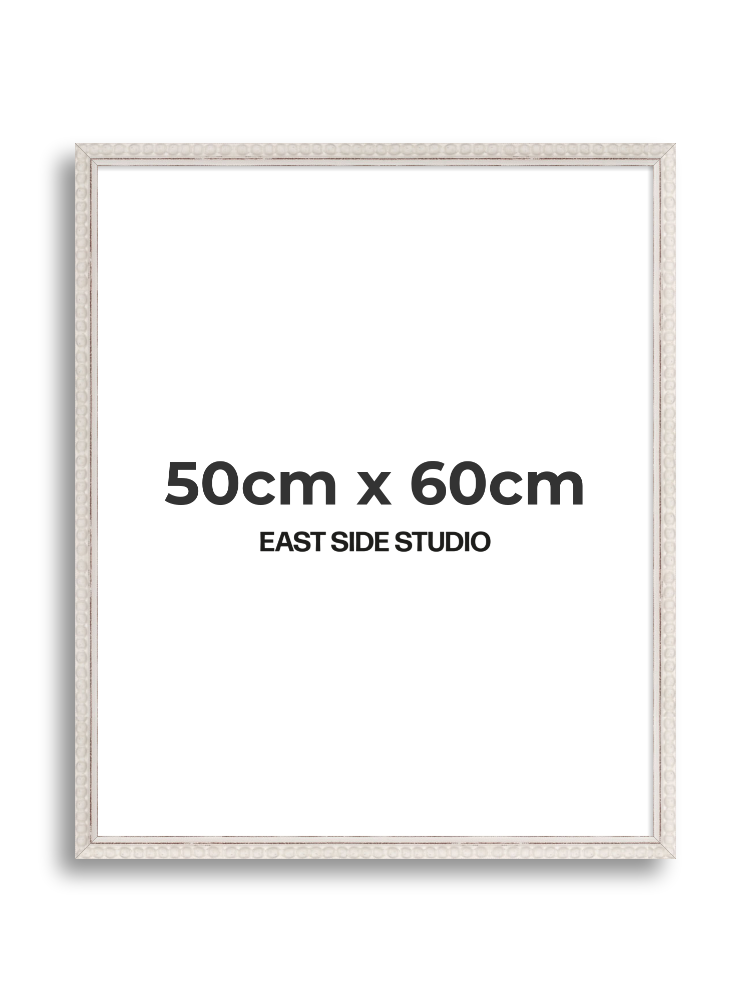 White Bobbin 50cm x 60cm picture frame