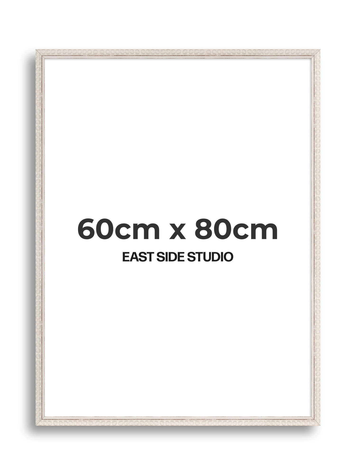 White Bobbin 60cm x 80cm picture frame