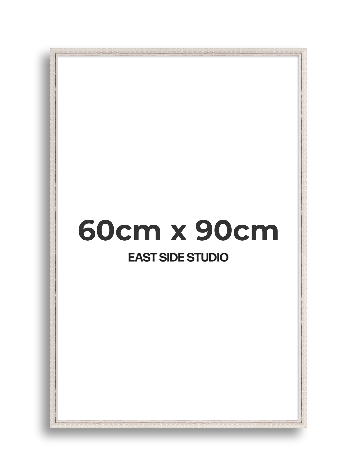 White Bobbin 60cm x 90cm picture frame