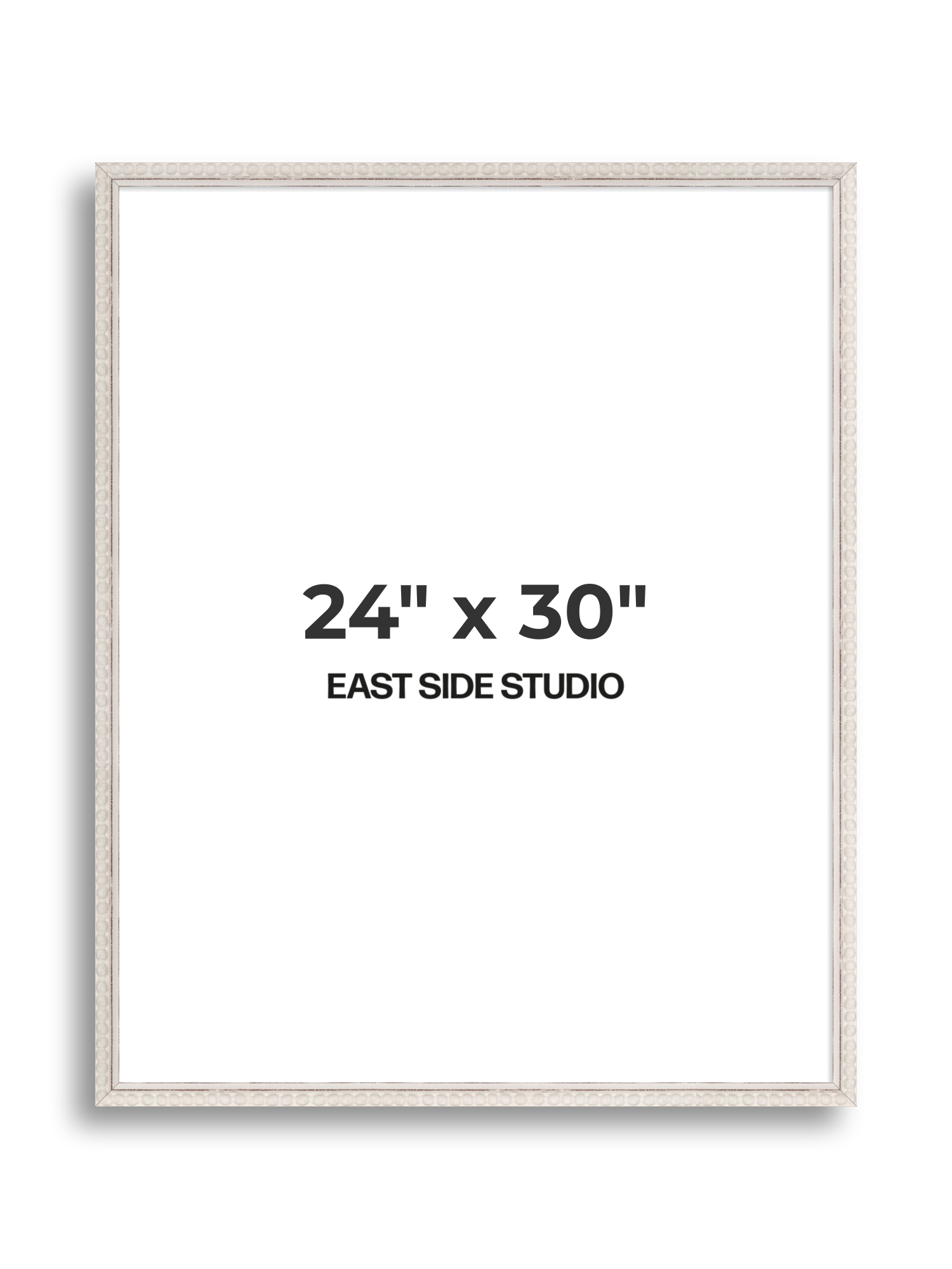 White Bobbin 24" x 30" picture frame
