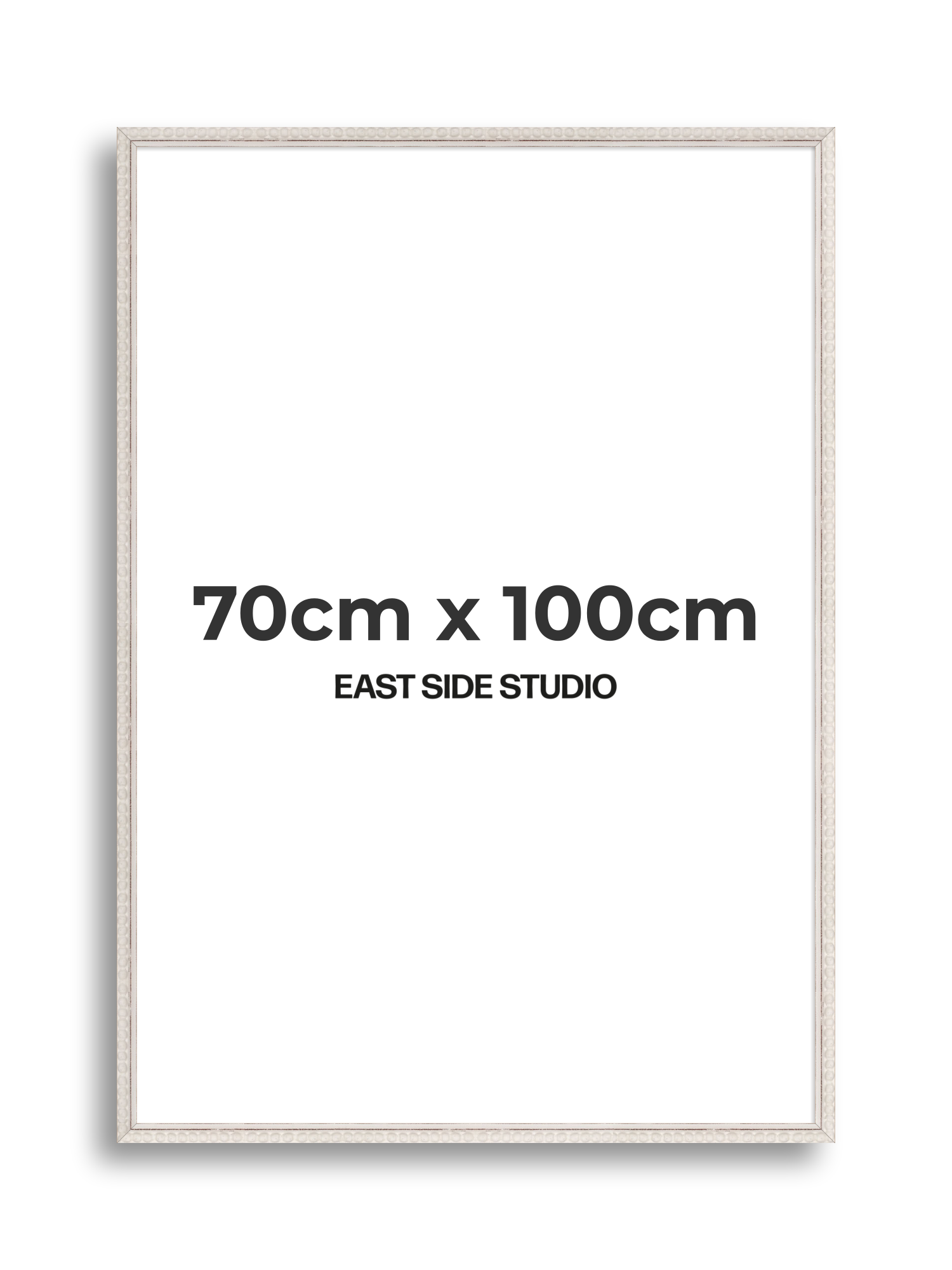 White Bobbin 70cm x 100cm picture frame