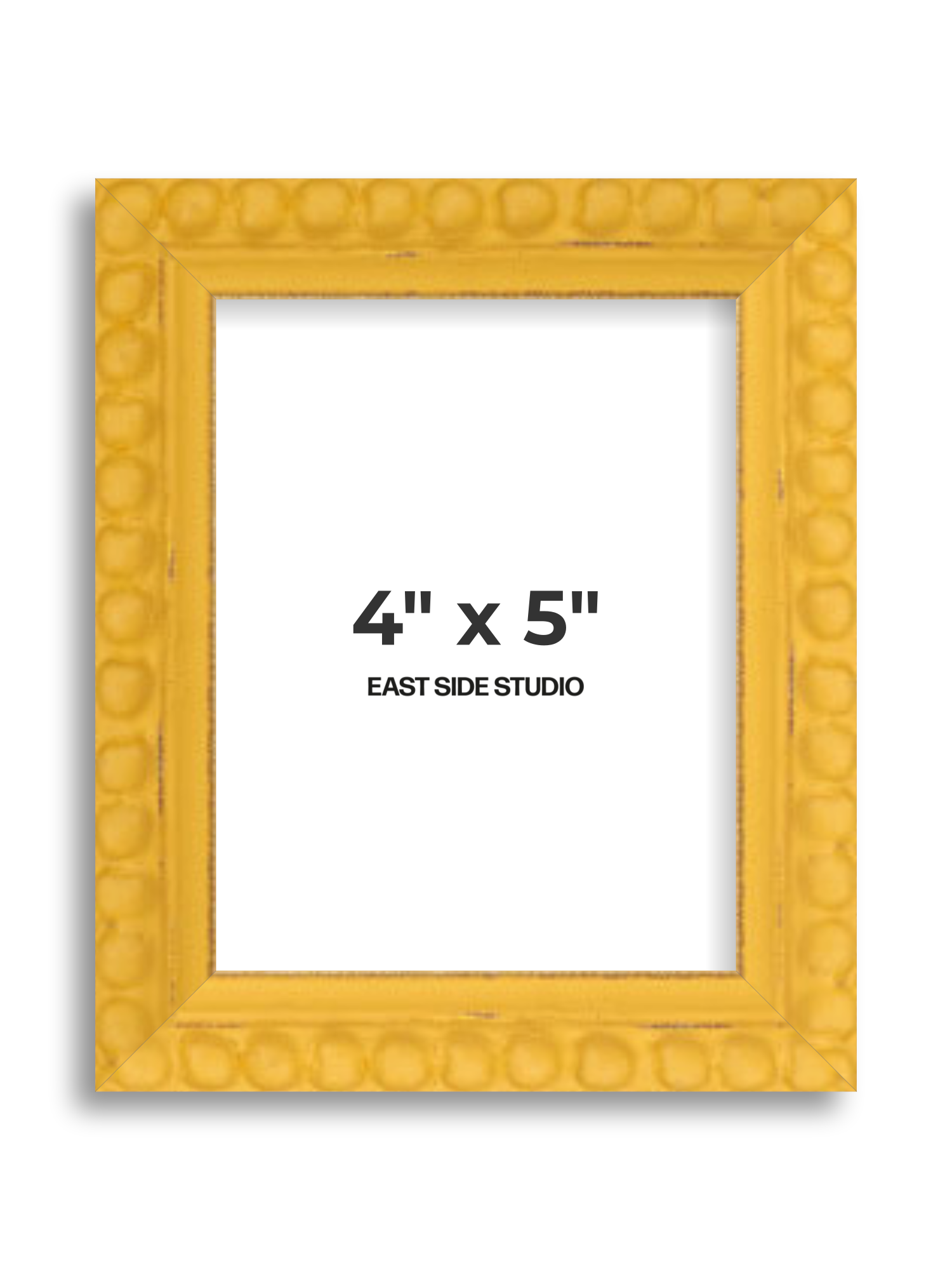 Yellow Bobbin 4" x 5" picture frame