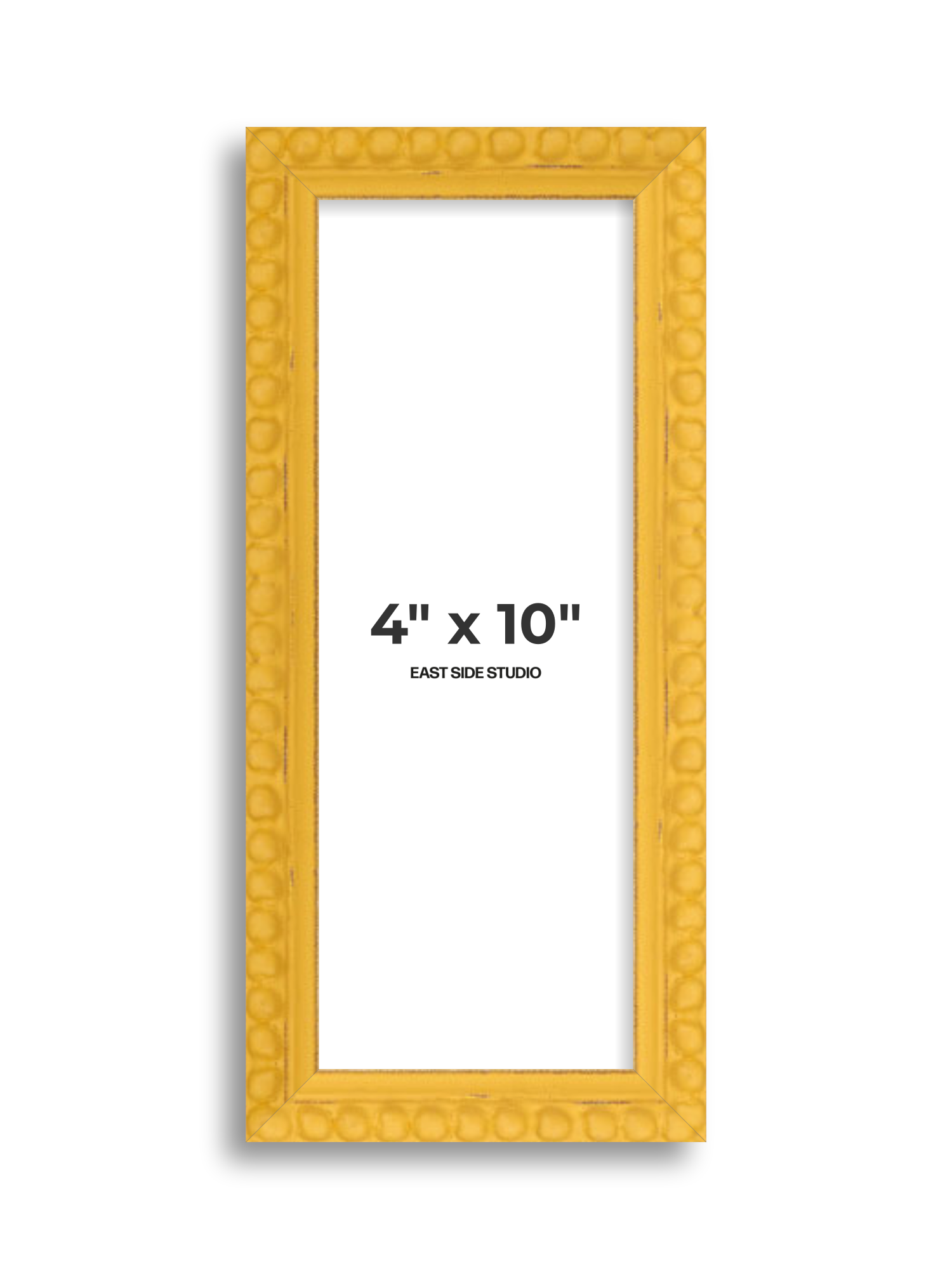 Yellow Bobbin 4" x 10" picture frame