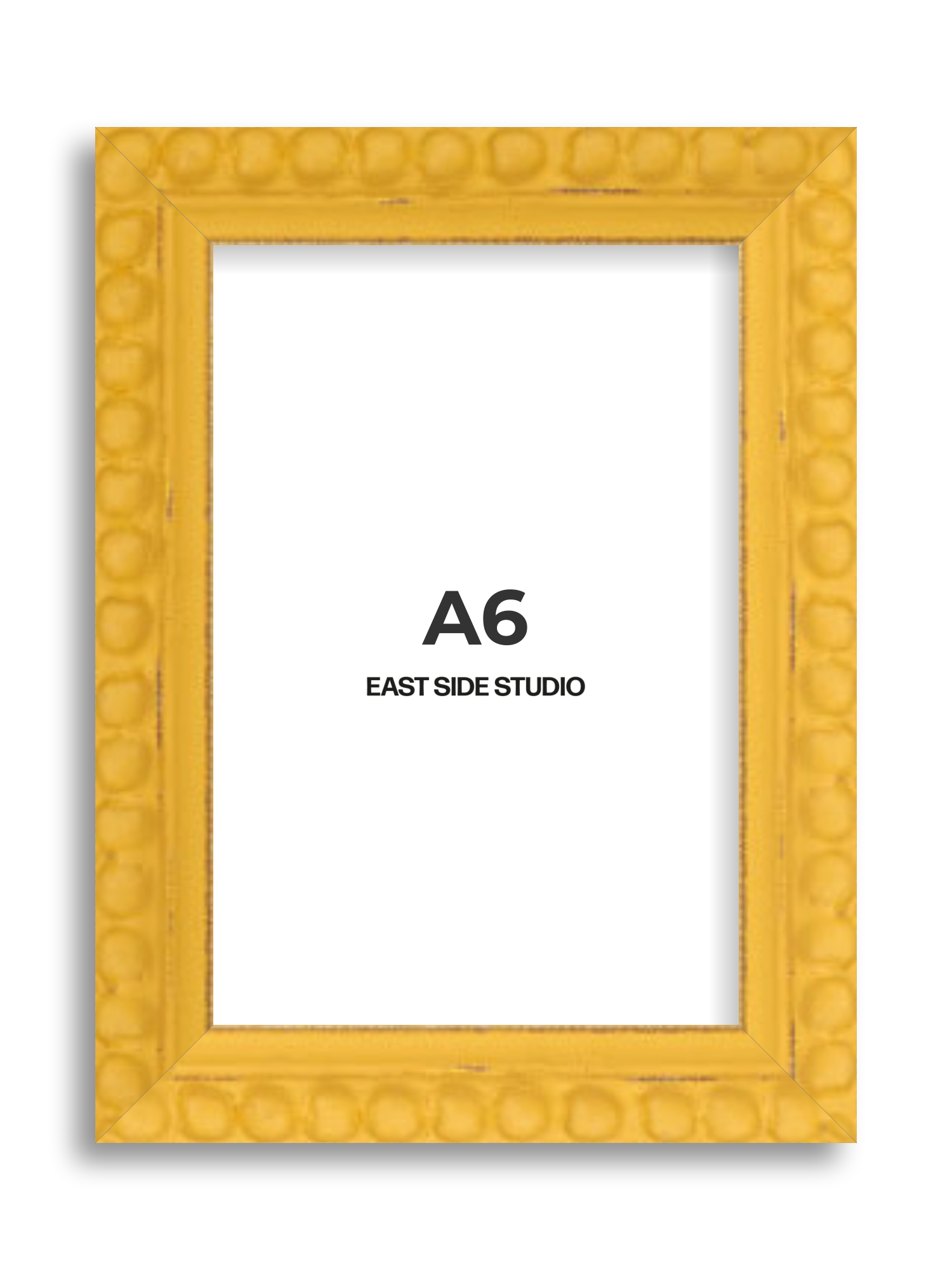 Yellow Bobbin A6 picture frame