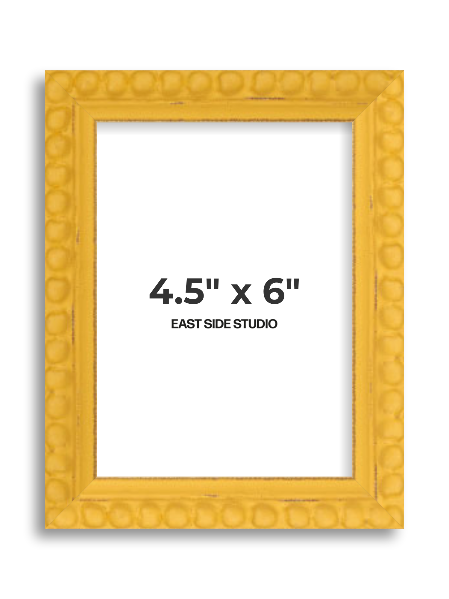 Yellow Bobbin 4.5" x 6" picture frame