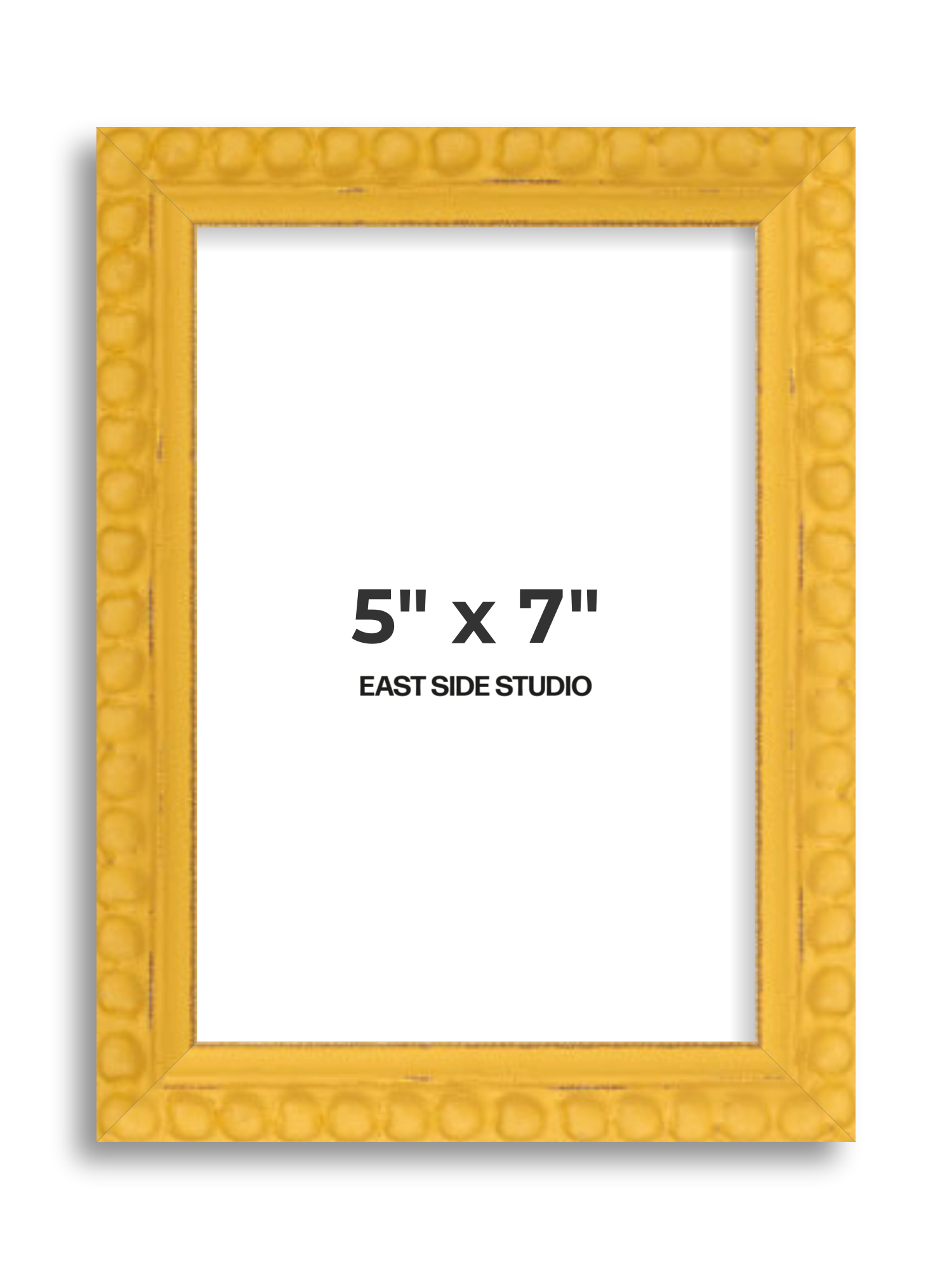Yellow Bobbin 5" x 7" picture frame