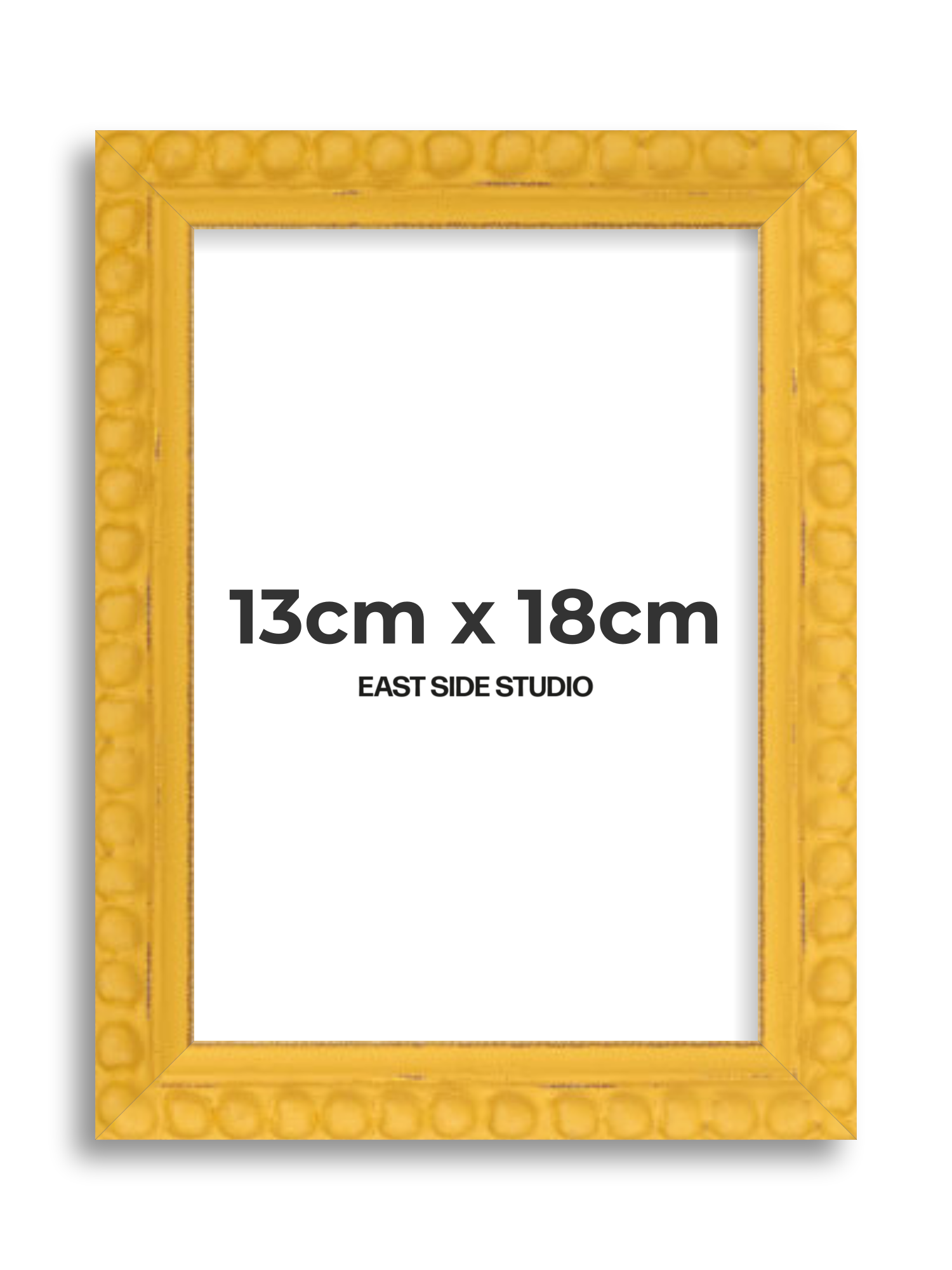 Yellow Bobbin 13cm x 18cm picture frame