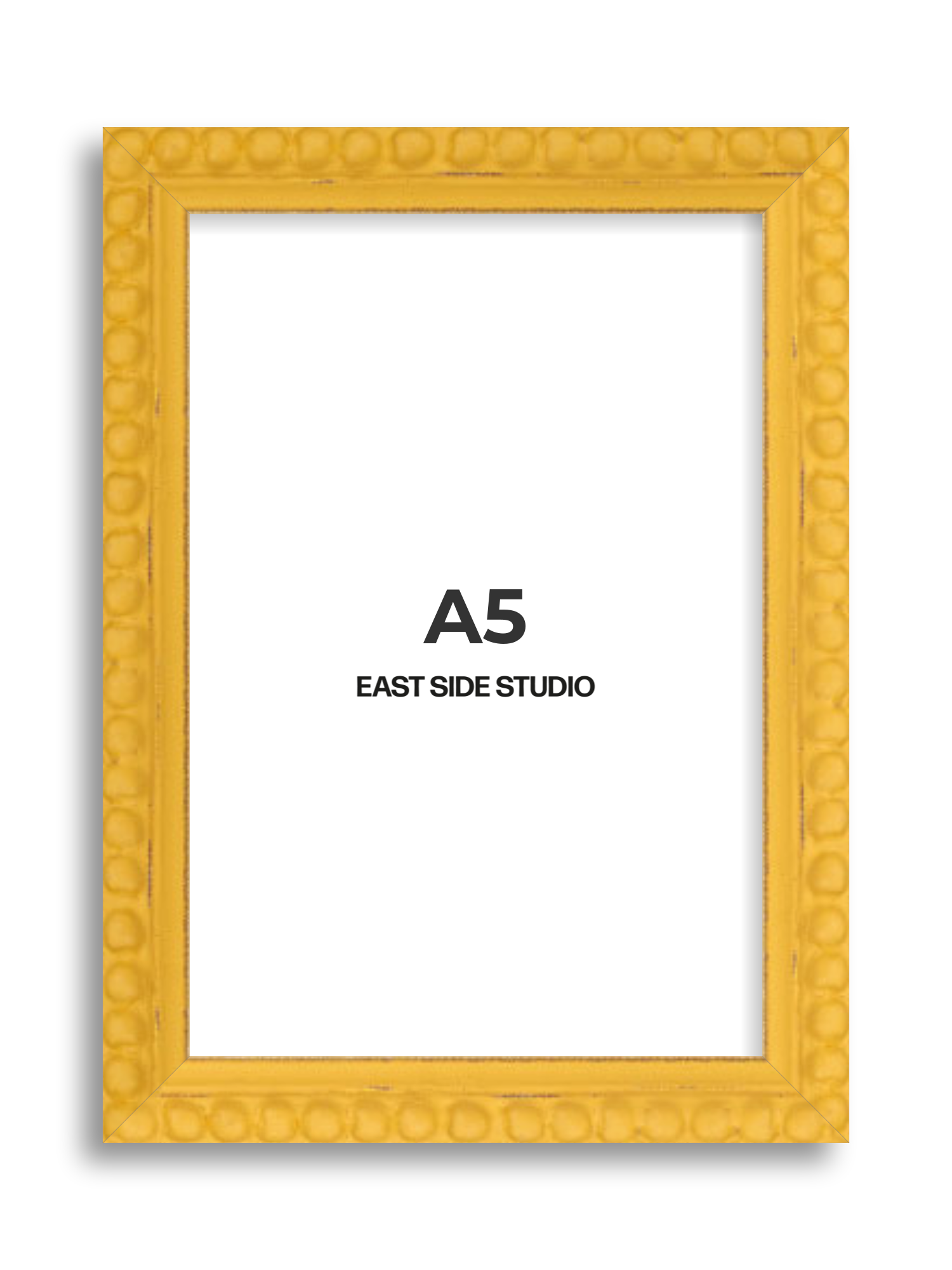 Yellow Bobbin A5 picture frame