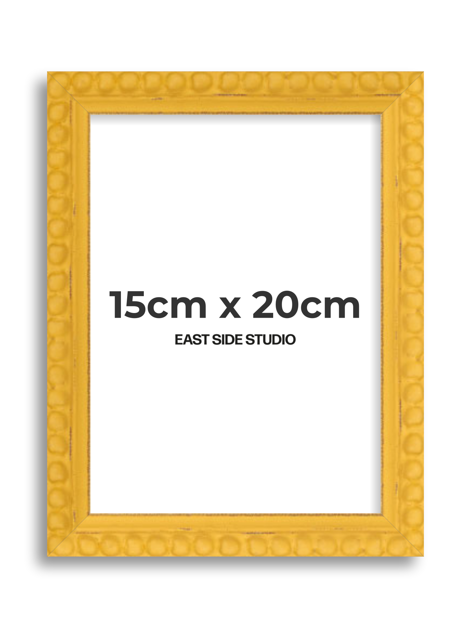 Yellow Bobbin 15cm x 20cm picture frame