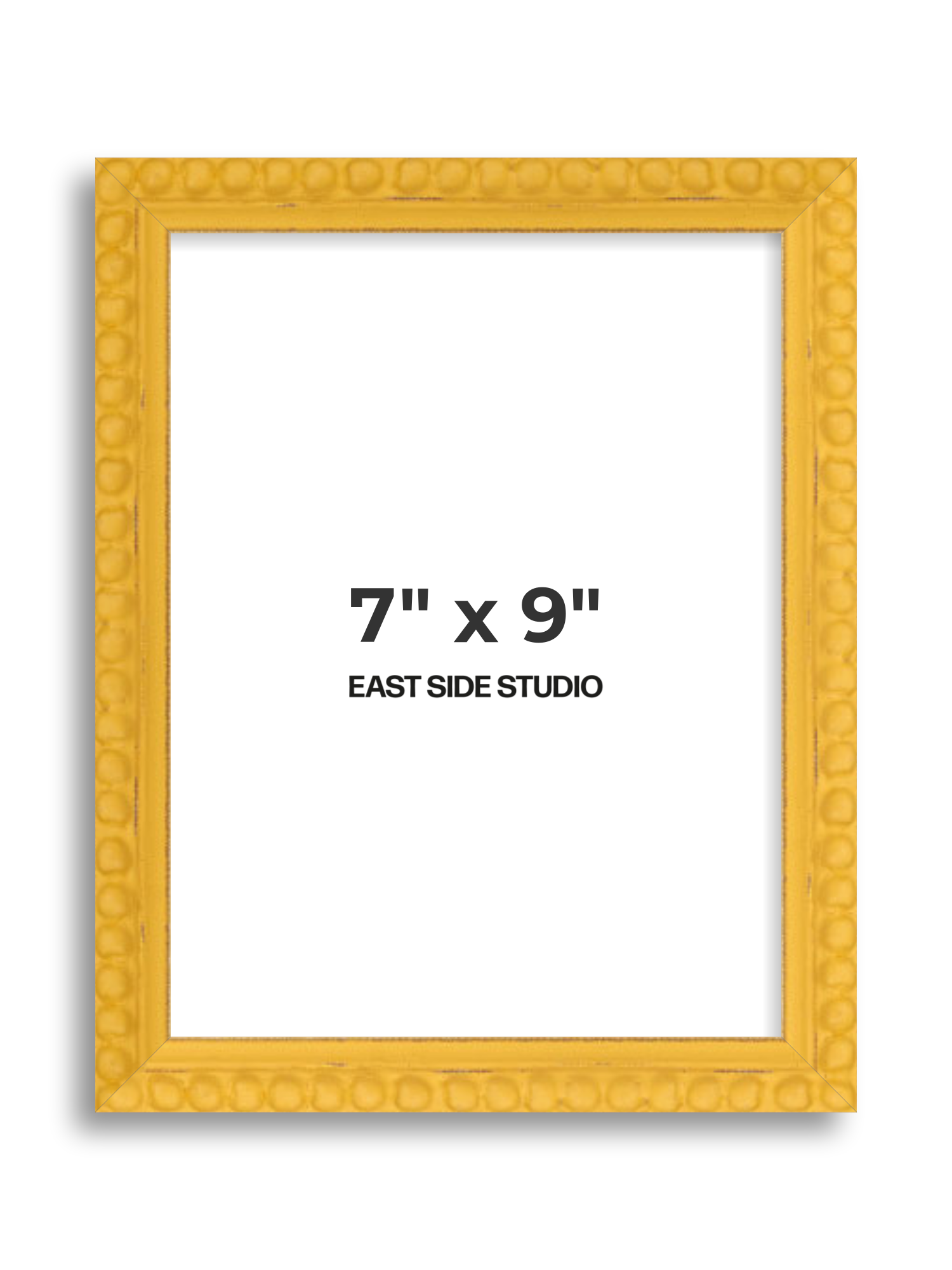 Yellow Bobbin 7" x 9" picture frame