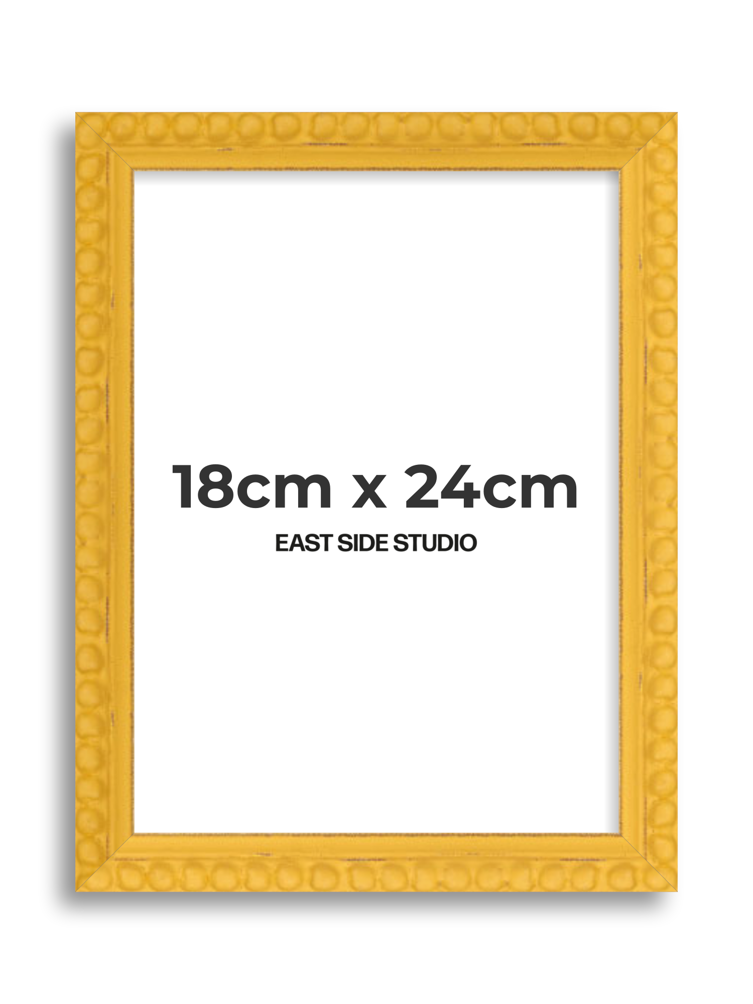 Yellow Bobbin 18cm x 24cm picture frame