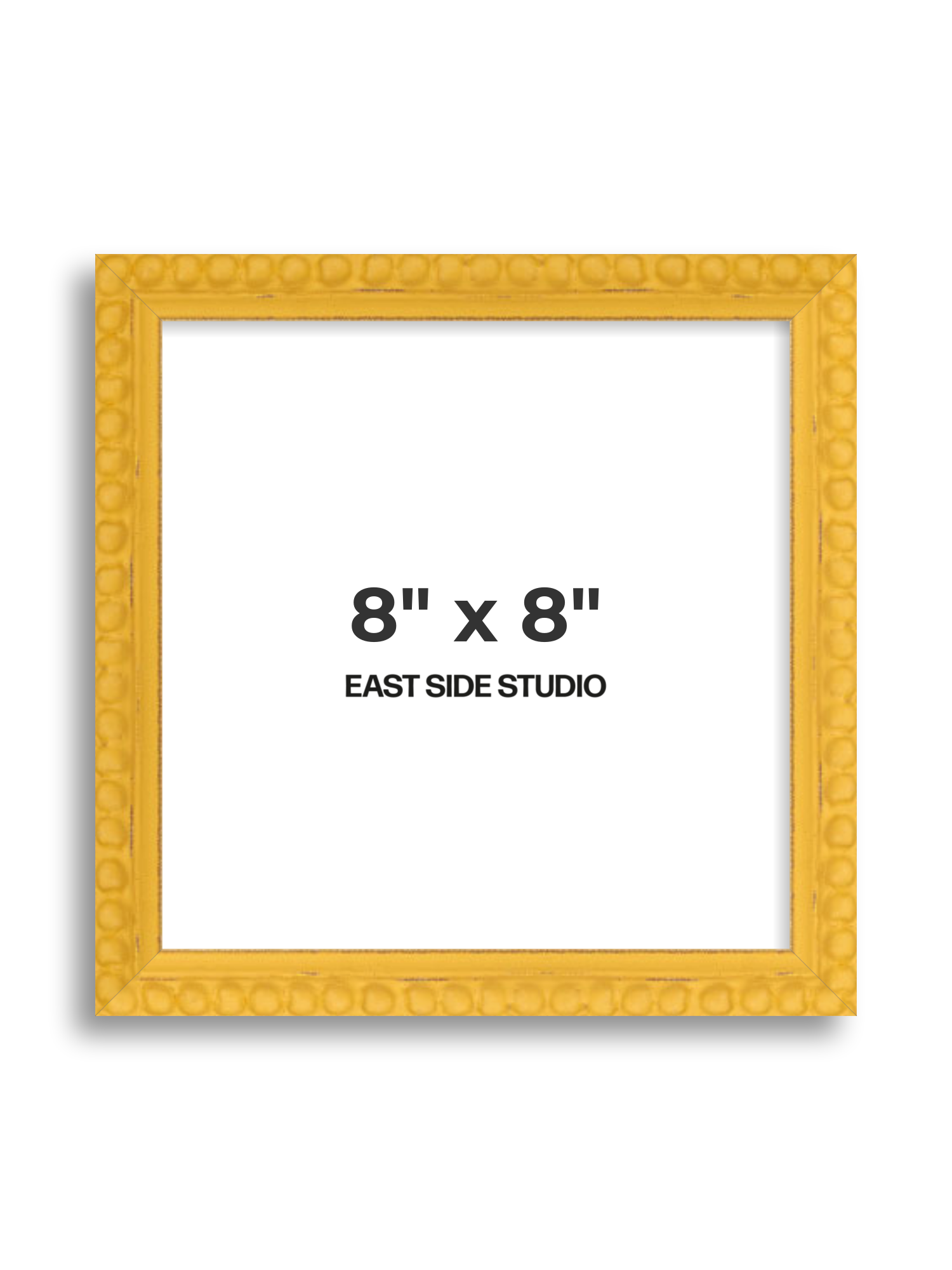 Yellow Bobbin 8" x 8" picture frame