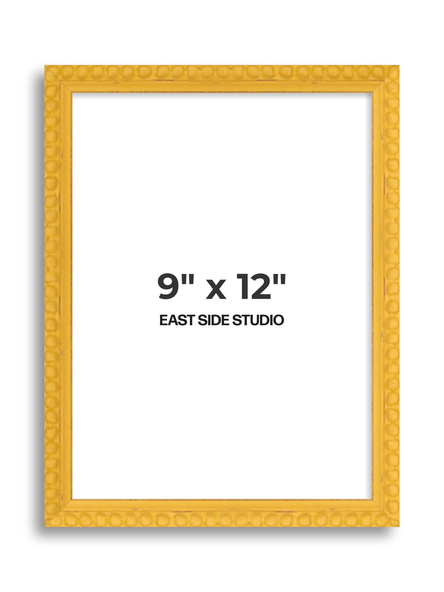 Yellow Bobbin 9" x 12" picture frame
