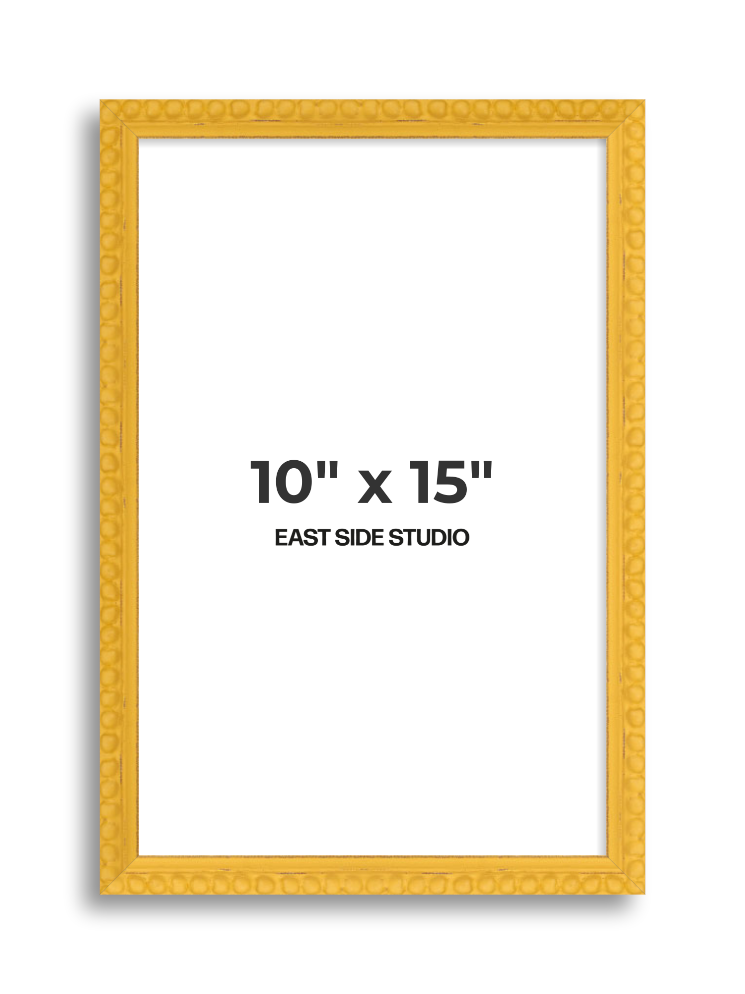 Yellow Bobbin 10" x 15" picture frame