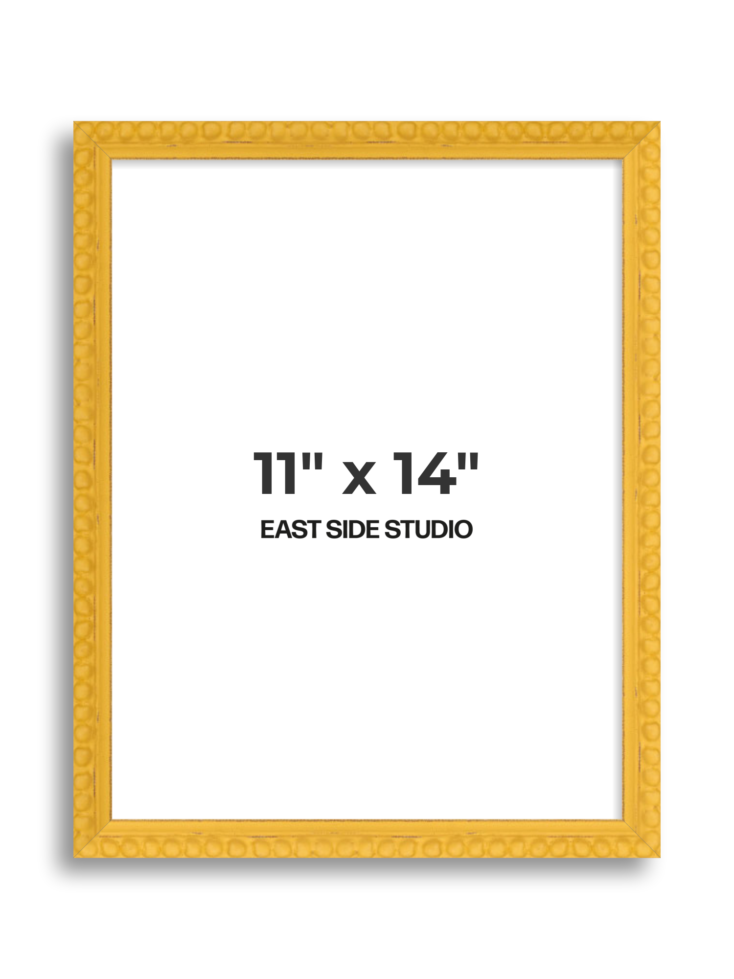 Yellow Bobbin 11" x 14" picture frame