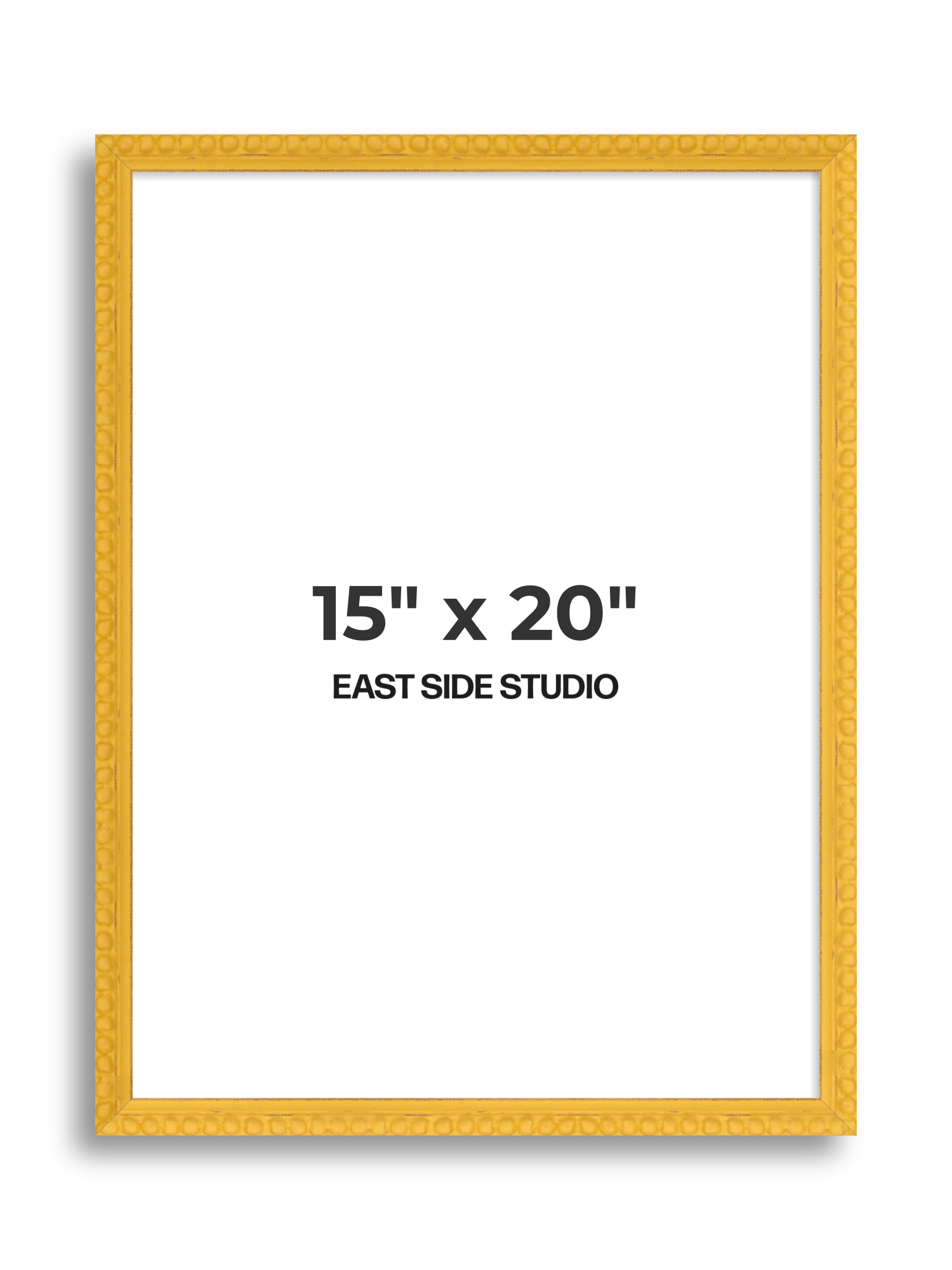 Yellow Bobbin 15" x 20" picture frame