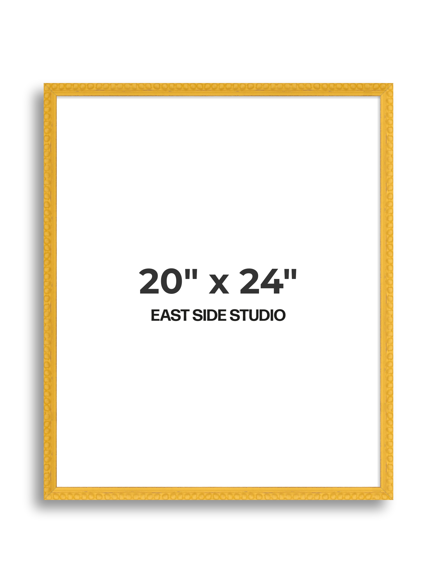 Yellow Bobbin 20" x 24" picture frame