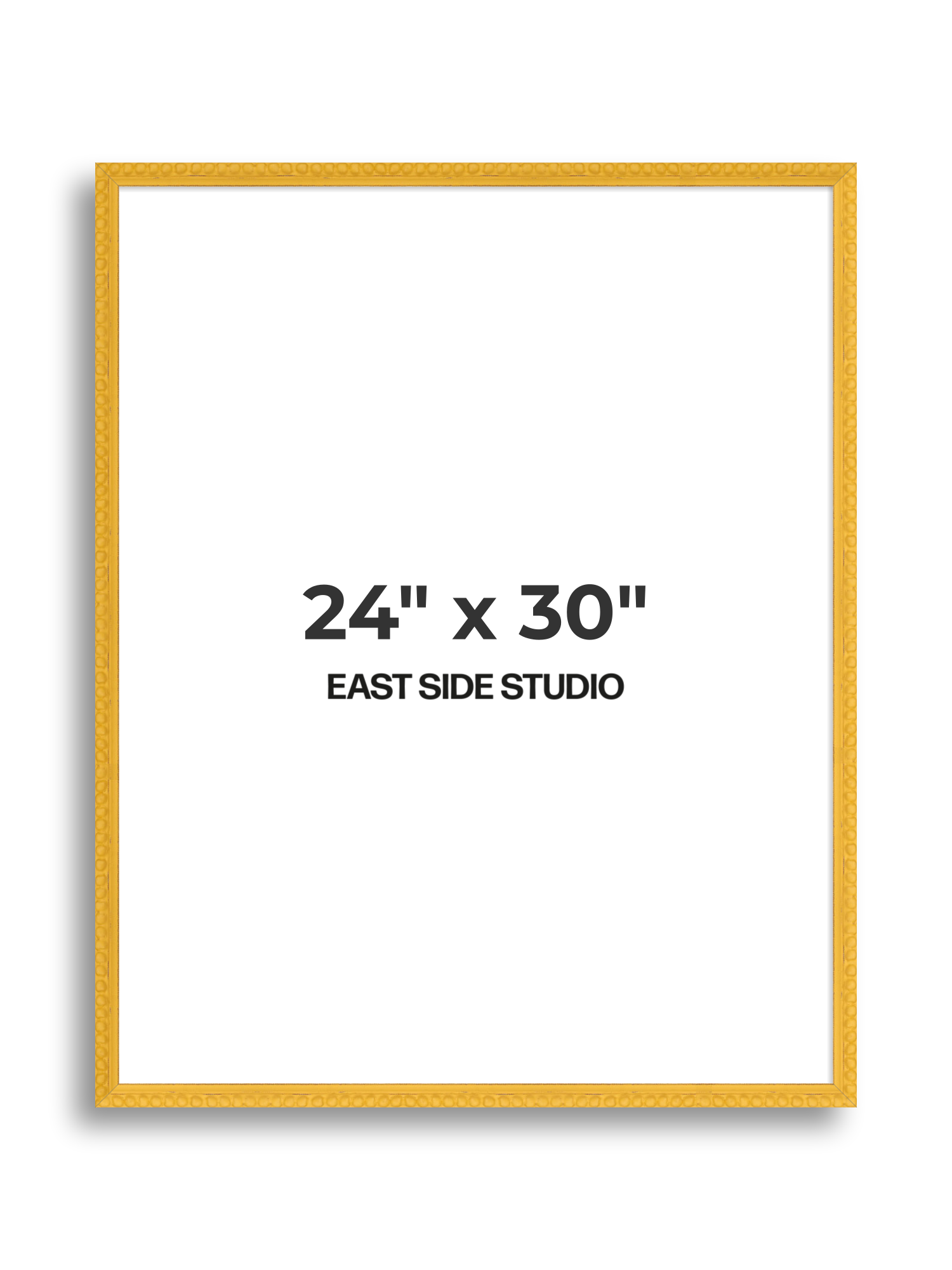 Yellow Bobbin 24" x 30" picture frame