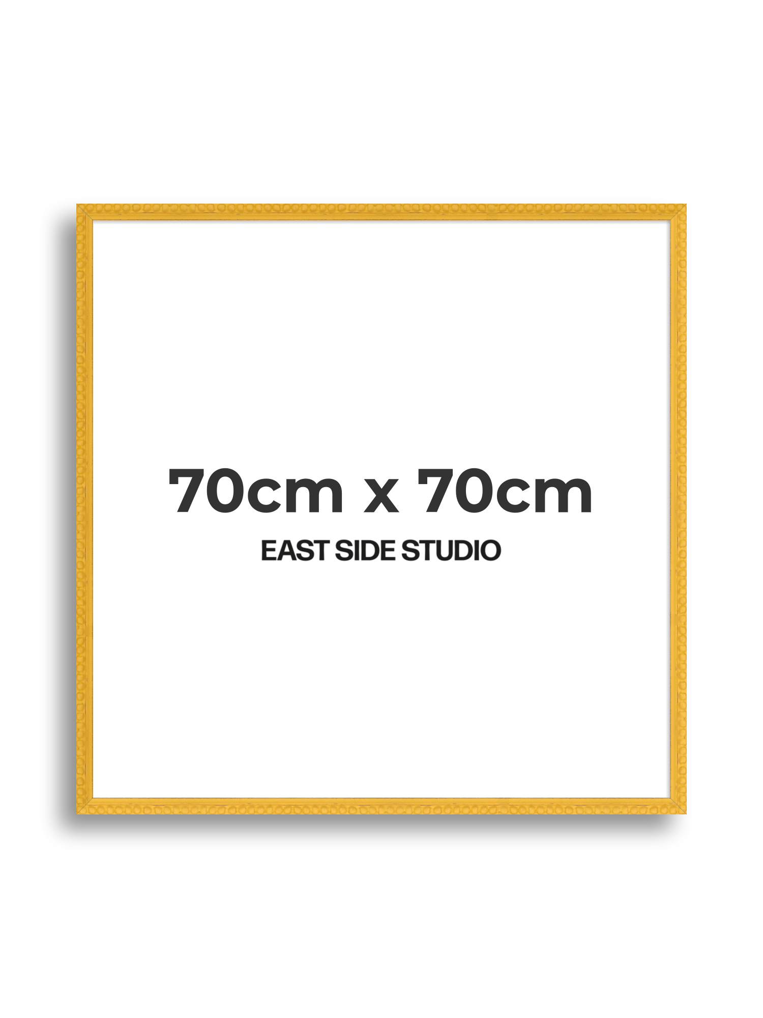 Yellow Bobbin 70cm x 70cm picture frame