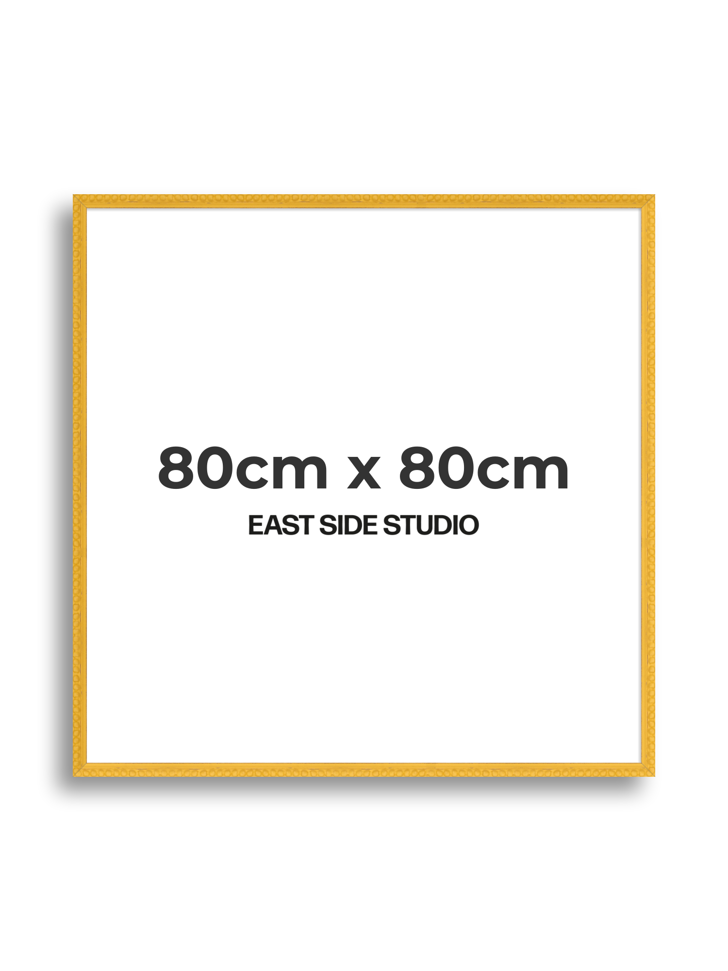 Yellow Bobbin 80cm x 80cm picture frame