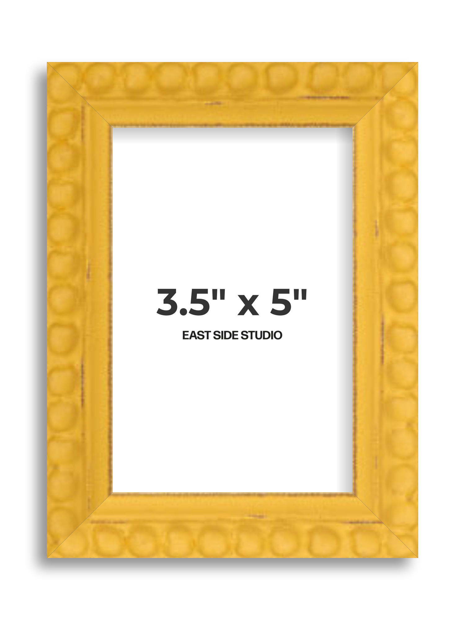 Yellow Bobbin 3.5" x 5" picture frame