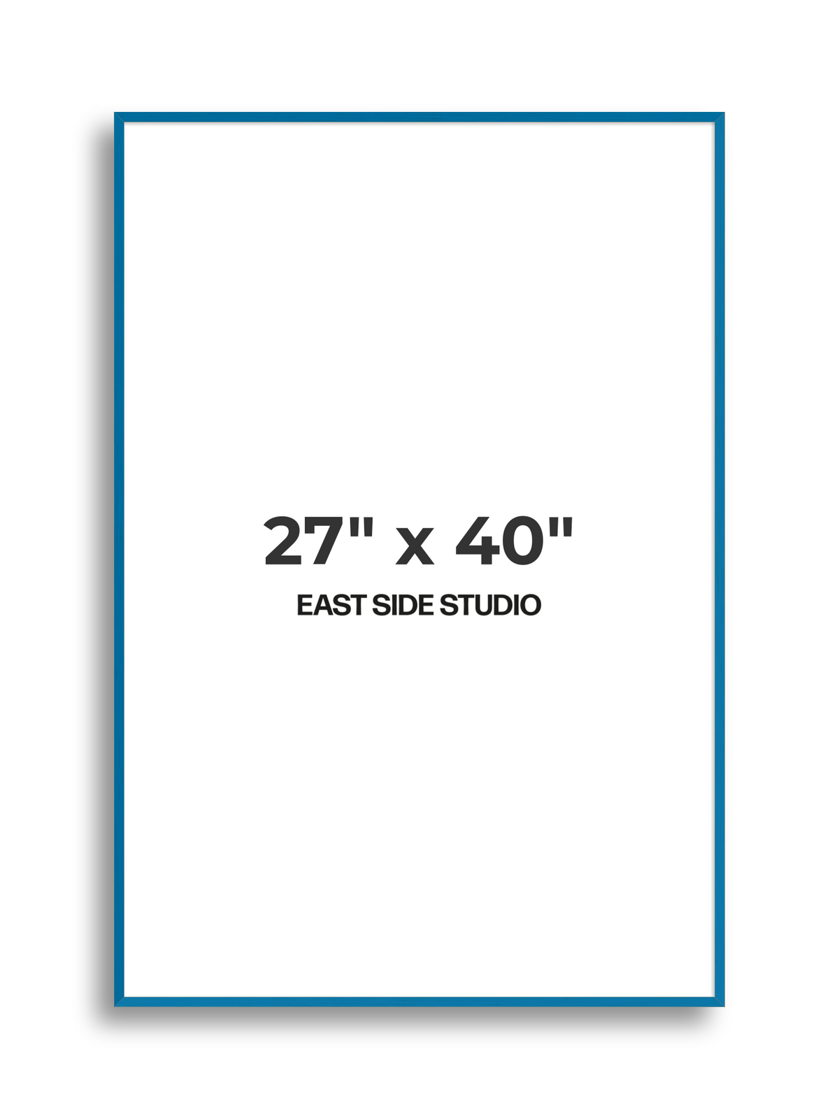 Duo Tone 27" x 40" picture frame