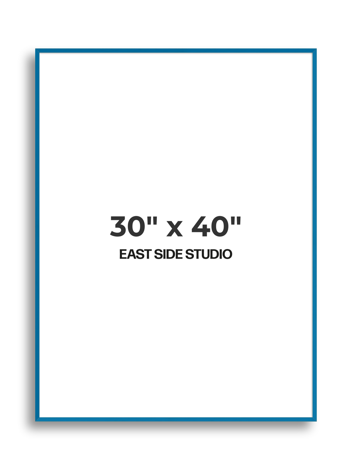 Duo Tone 30" x 40" picture frame