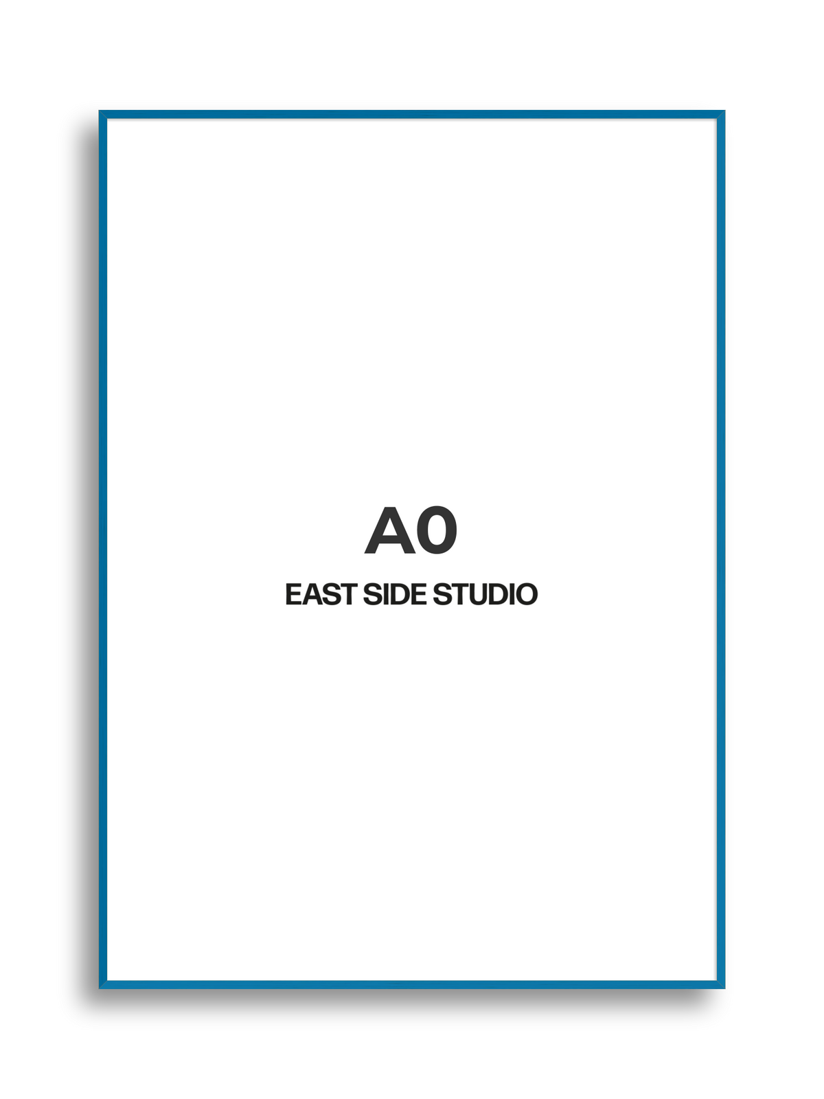Duo Tone A0 picture frame