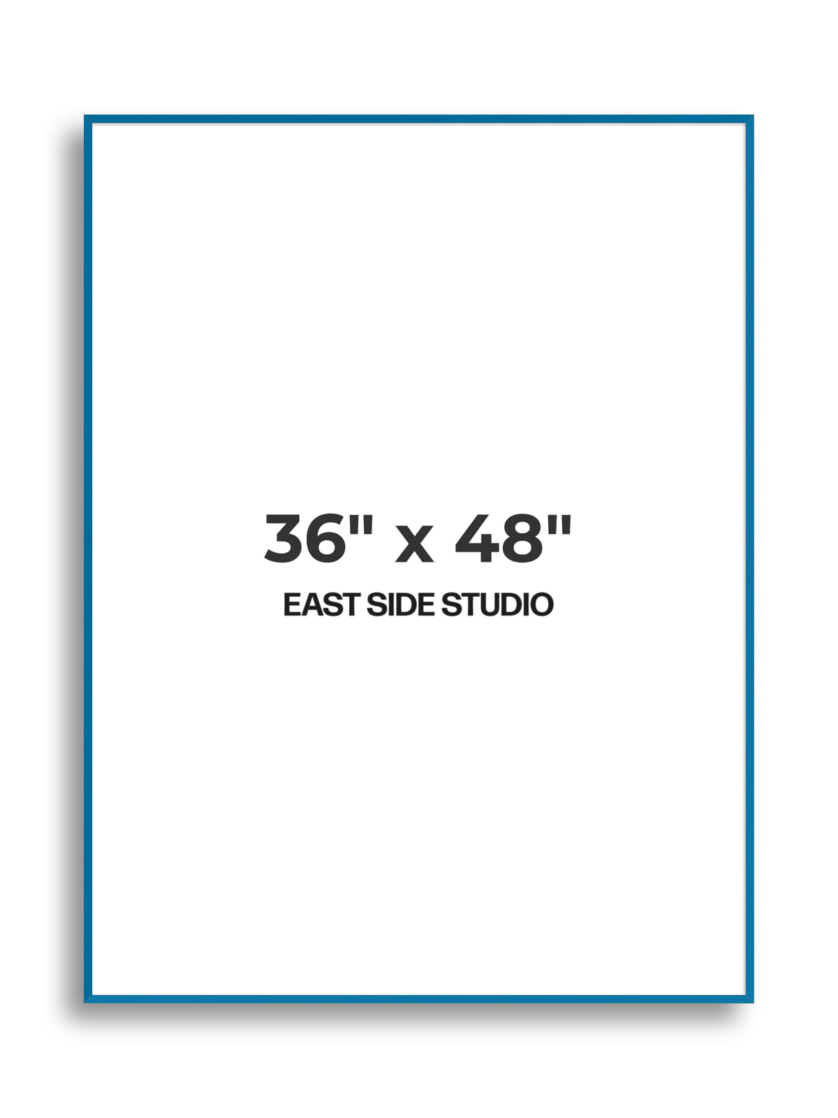 Duo Tone 36" x 48" picture frame