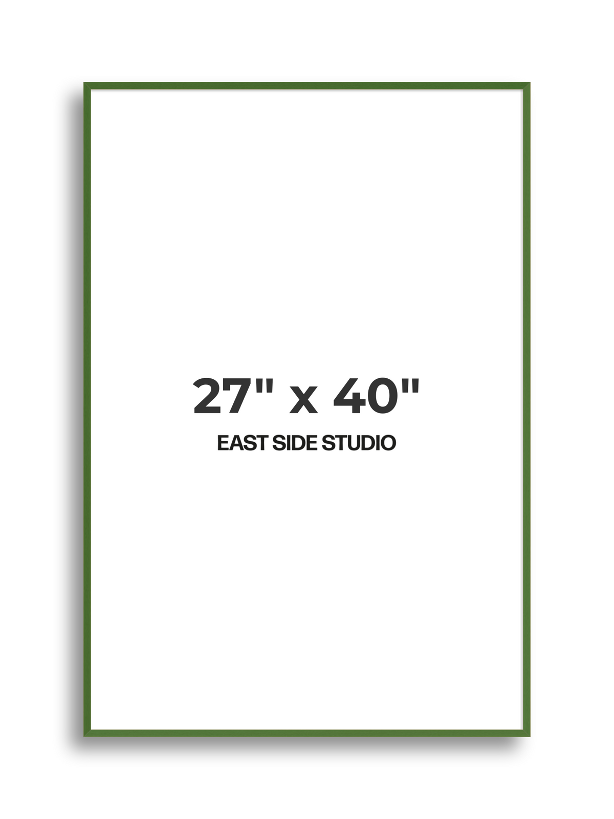Duo Tone 27" x 40" picture frame