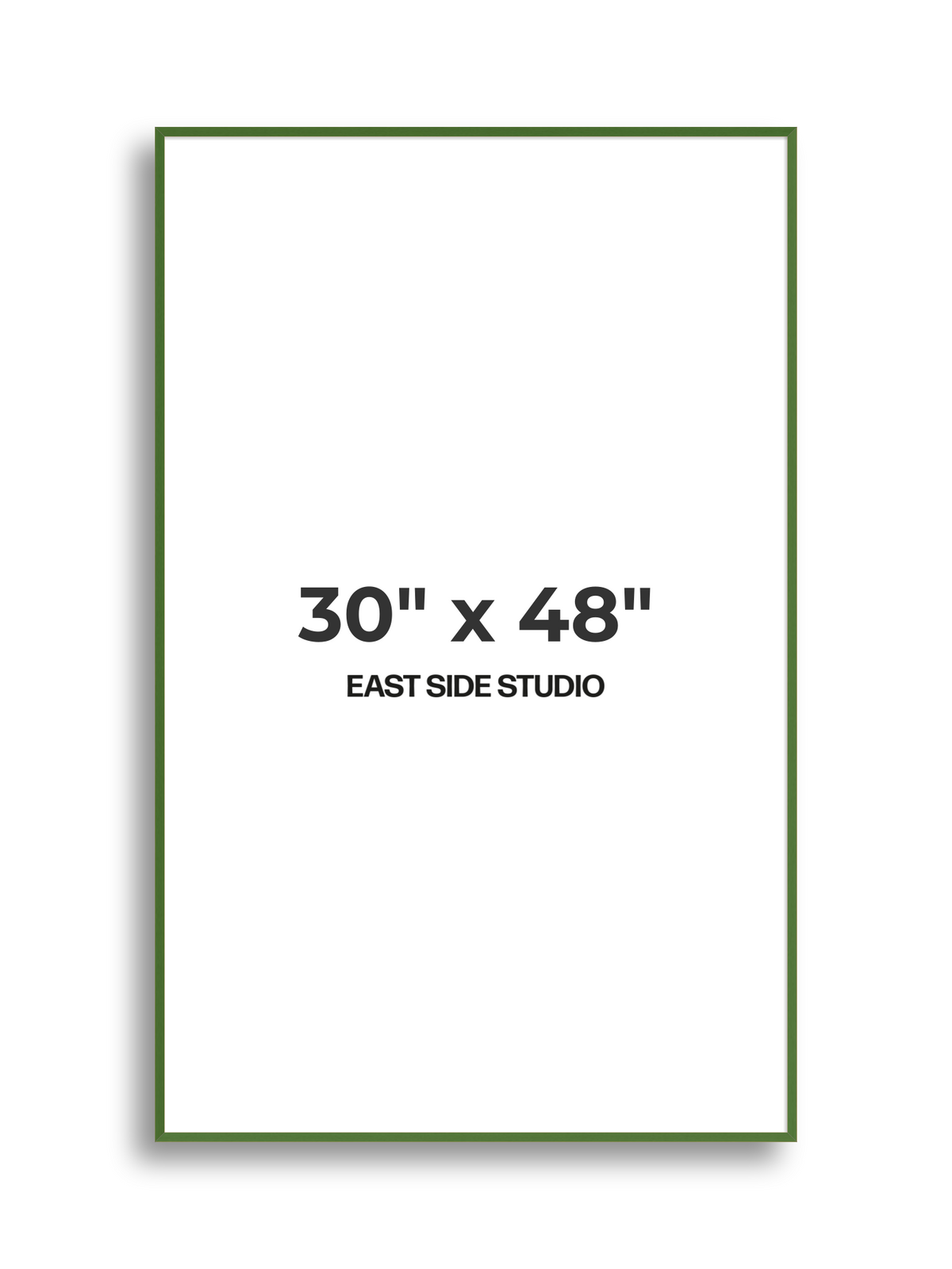 Duo Tone 30" x 48" picture frame