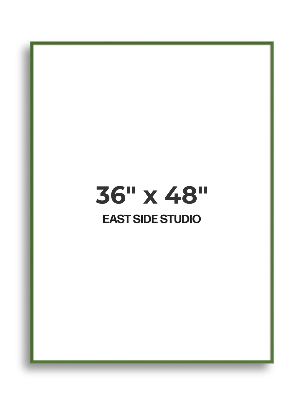 Duo Tone 36" x 48" picture frame