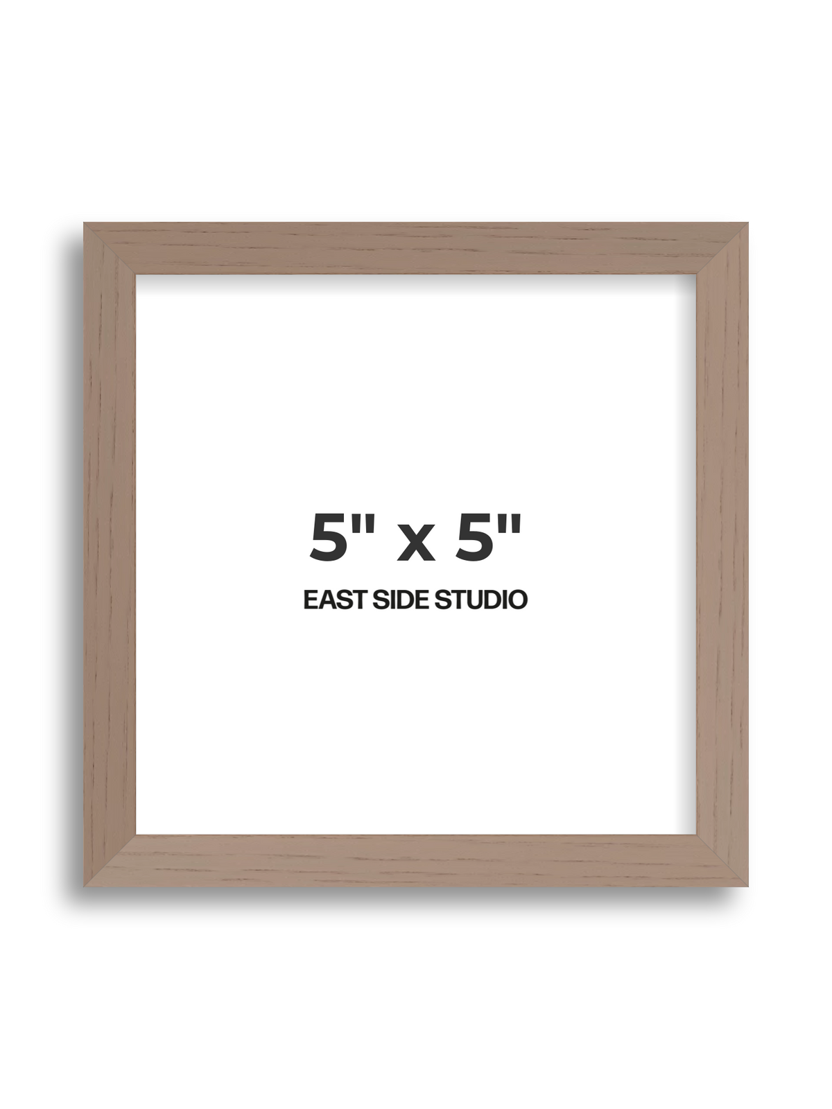 Duo Tone 5" x 5" picture frame