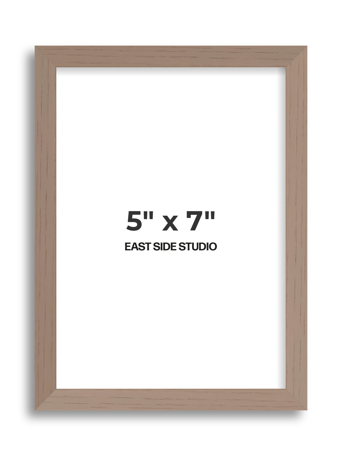 Duo Tone 5" x 7" picture frame