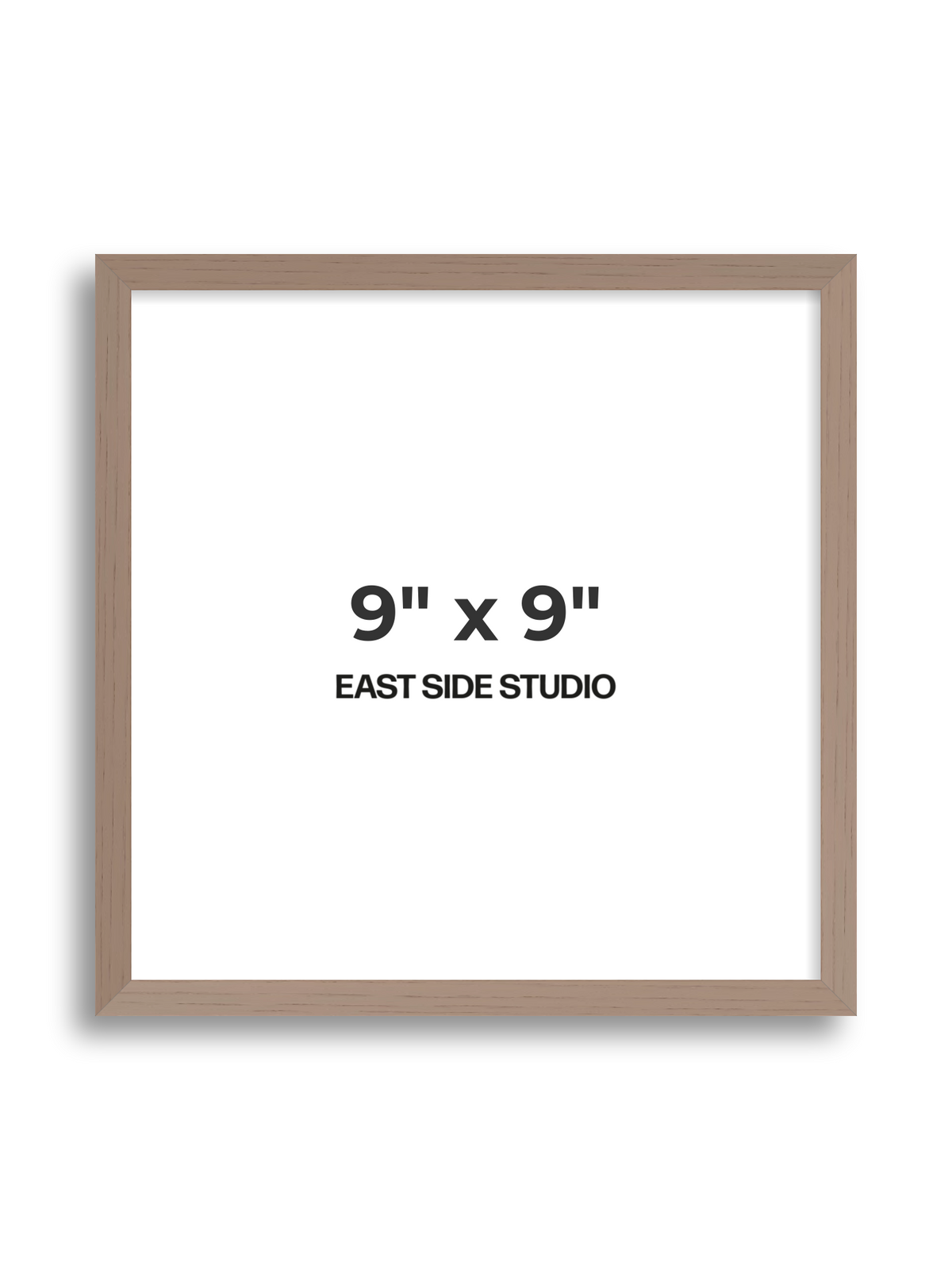 Duo Tone 9" x 9" picture frame