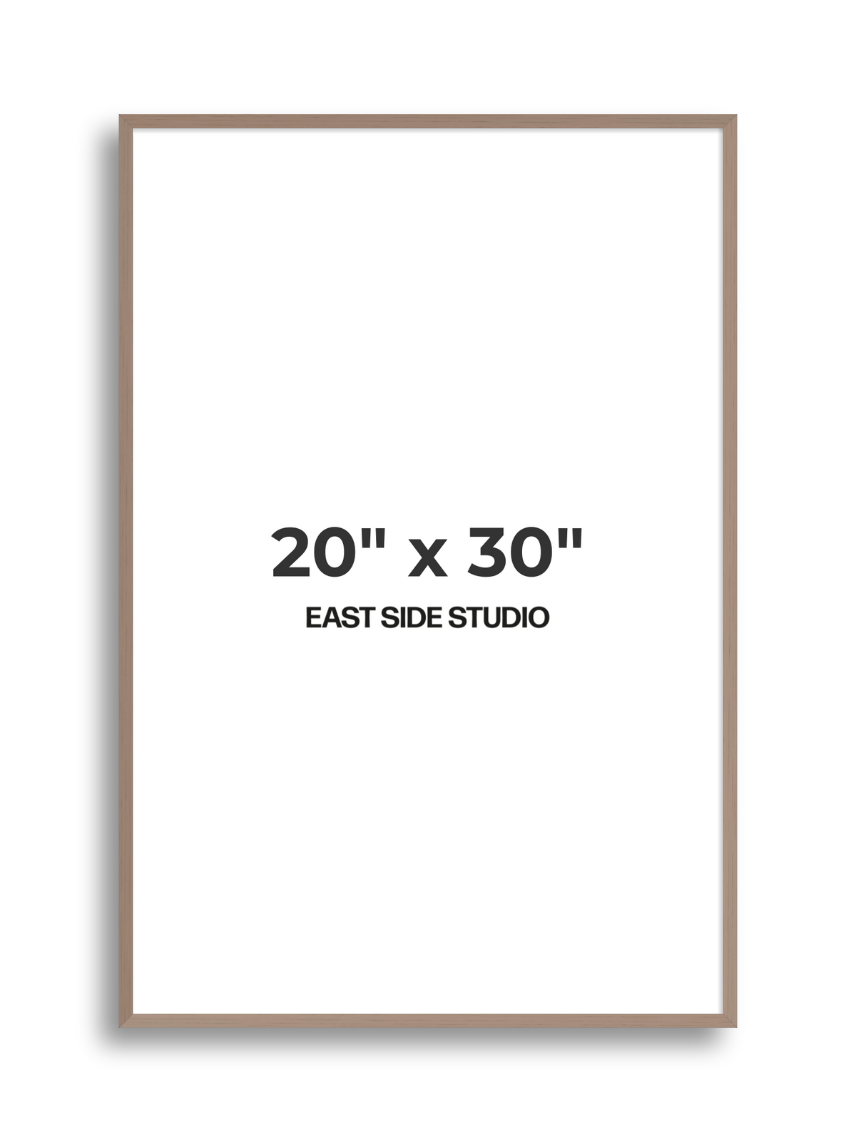 Duo Tone 20" x 30" picture frame