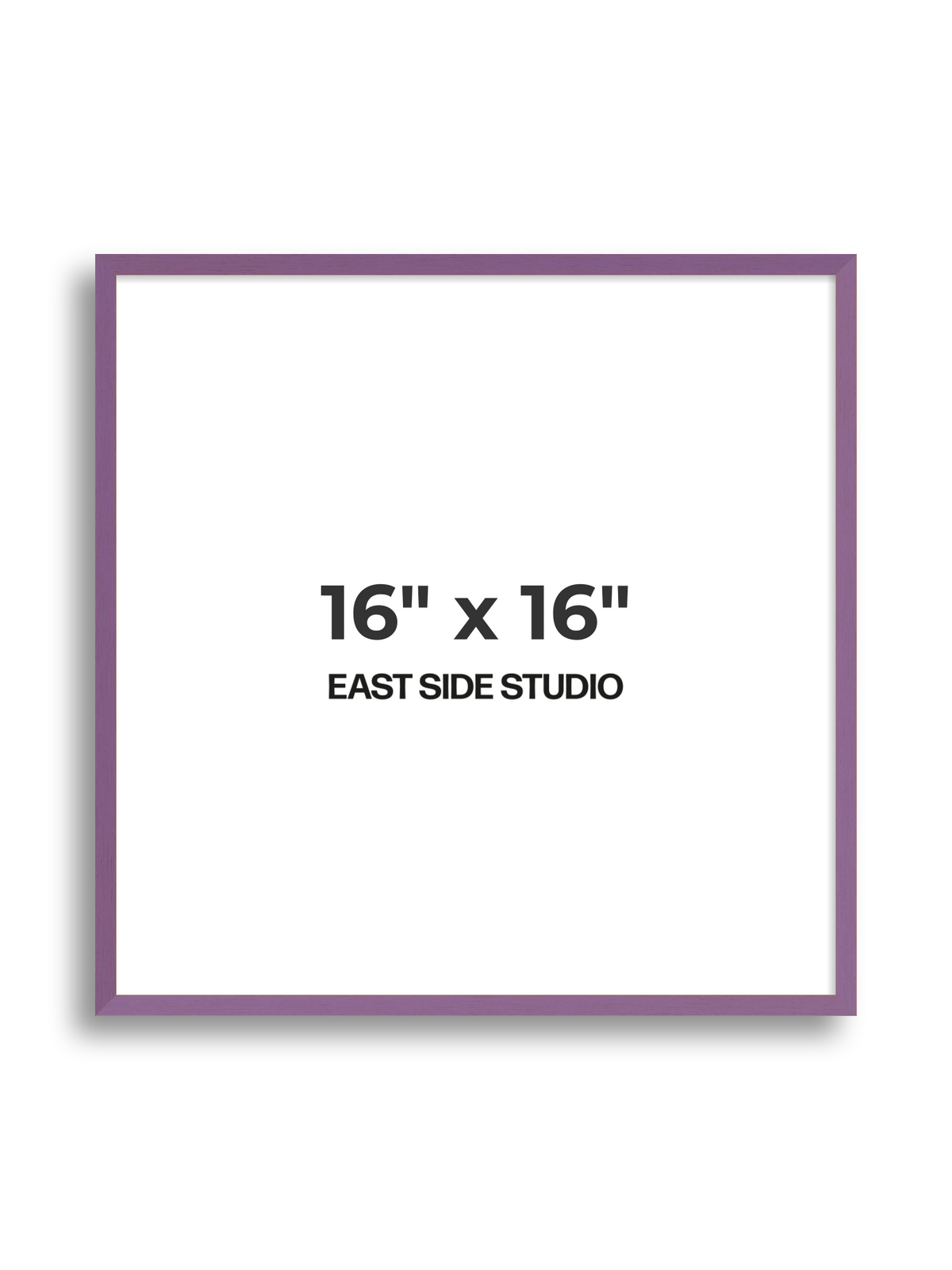 Duo Tone 16" x 16" picture frame