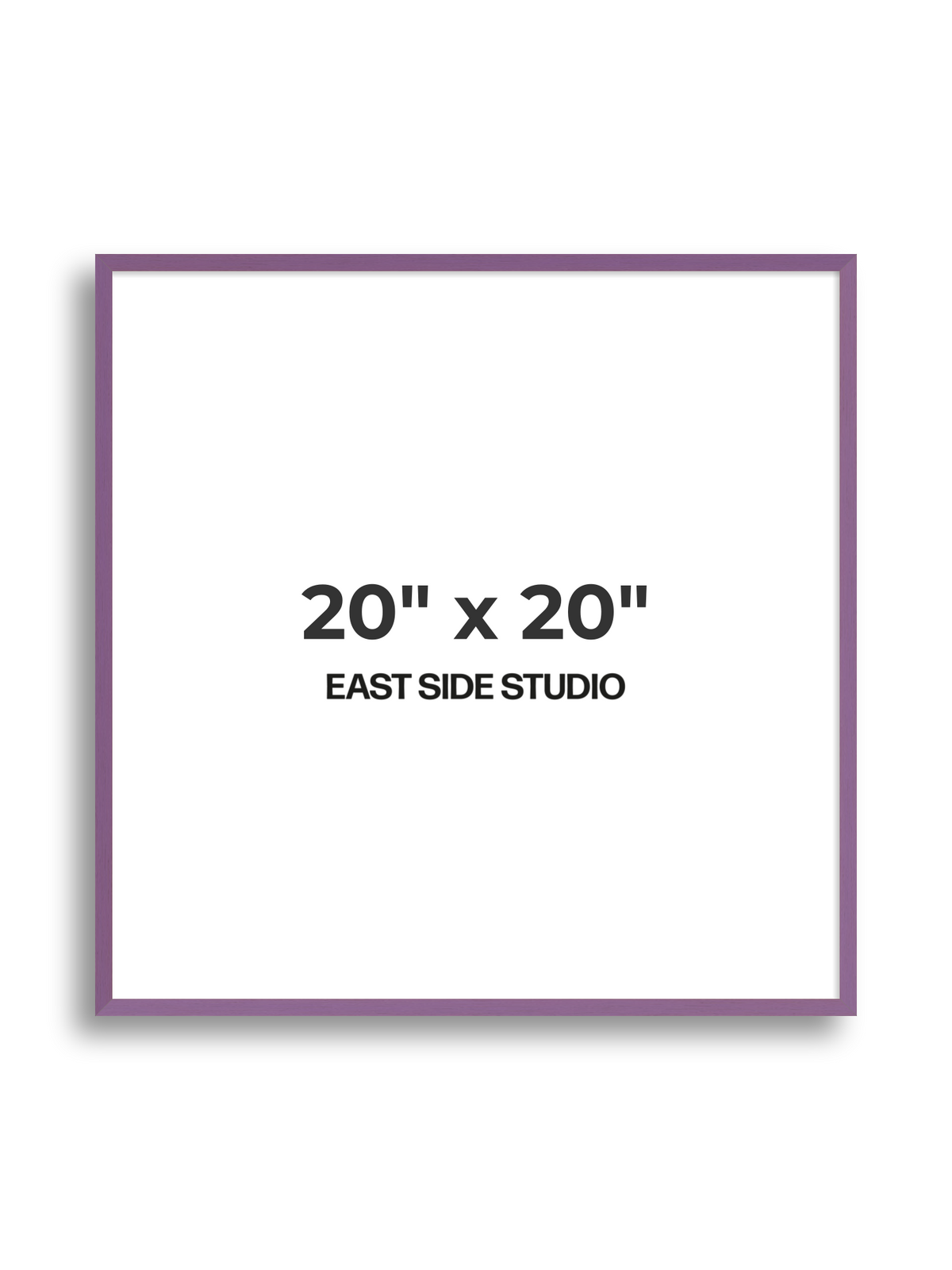 Duo Tone 20" x 20" picture frame
