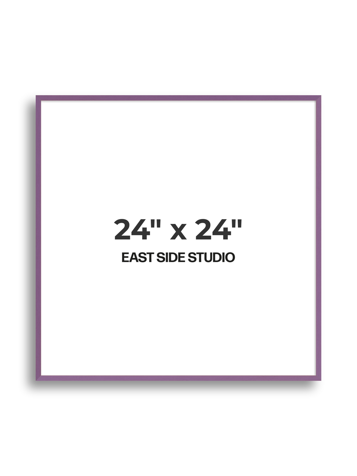 Duo Tone 24" x 24" picture frame