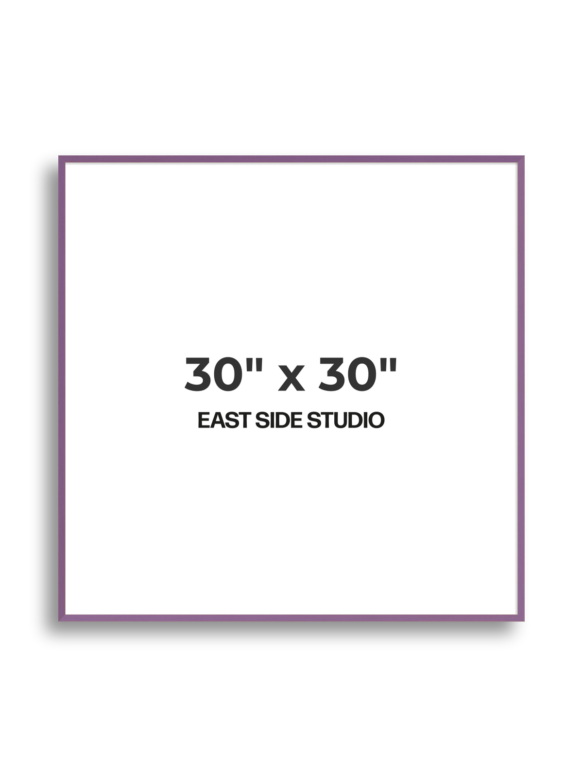 Duo Tone 30" x 30" picture frame