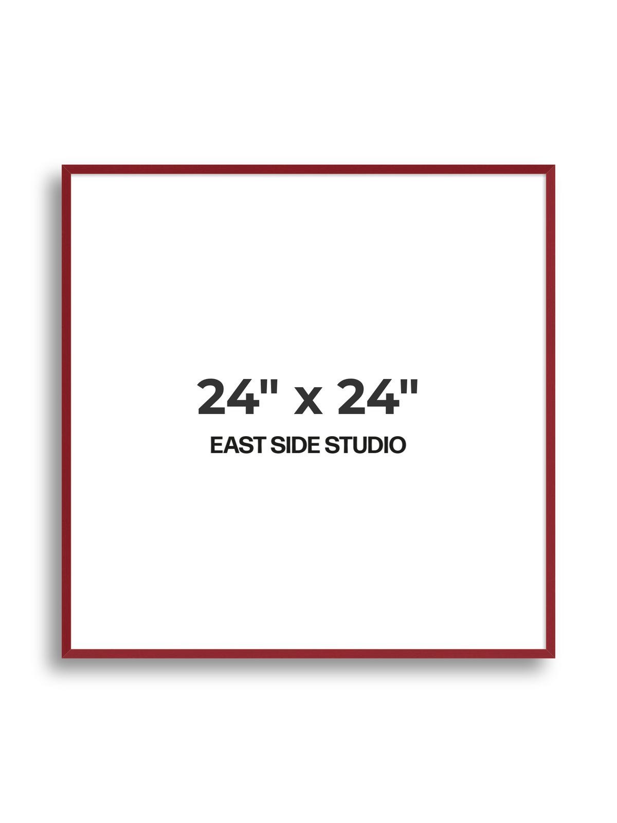 Duo Tone 24" x 24" picture frame