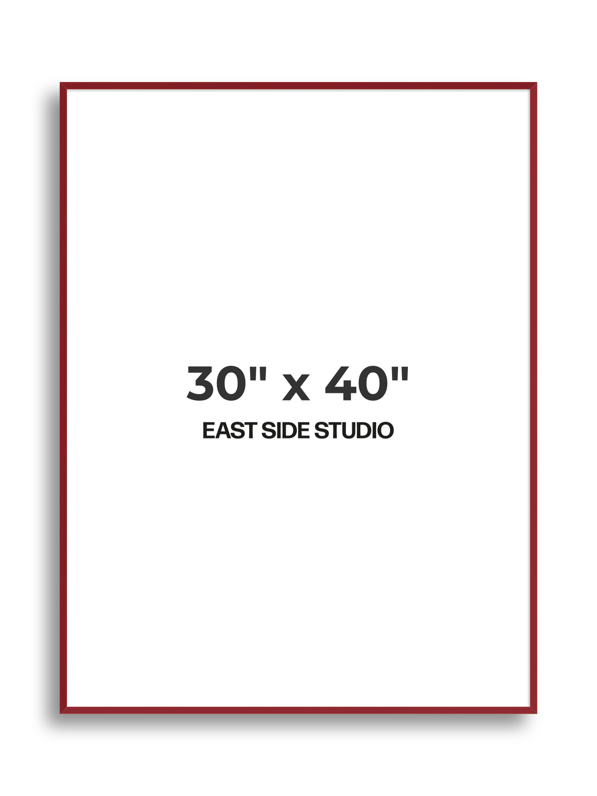 Duo Tone 30" x 40" picture frame