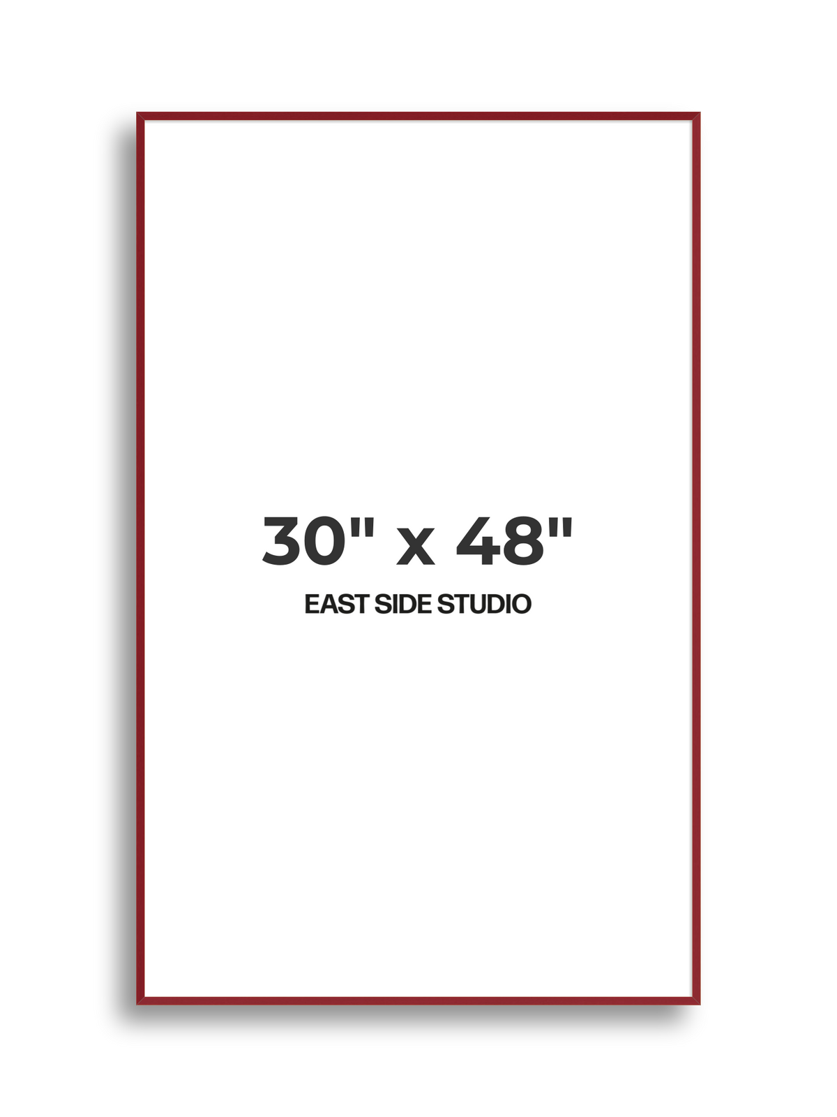 Duo Tone 30" x 48" picture frame