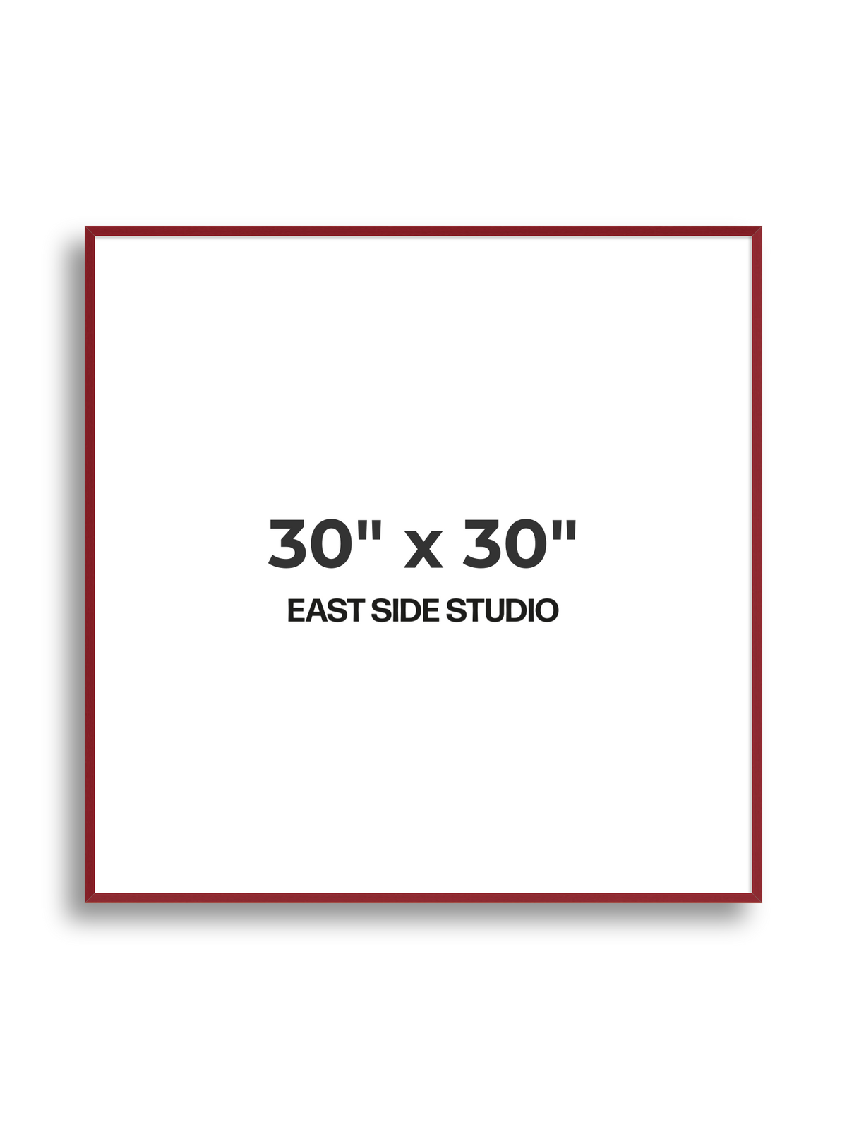 Duo Tone 30" x 30" picture frame