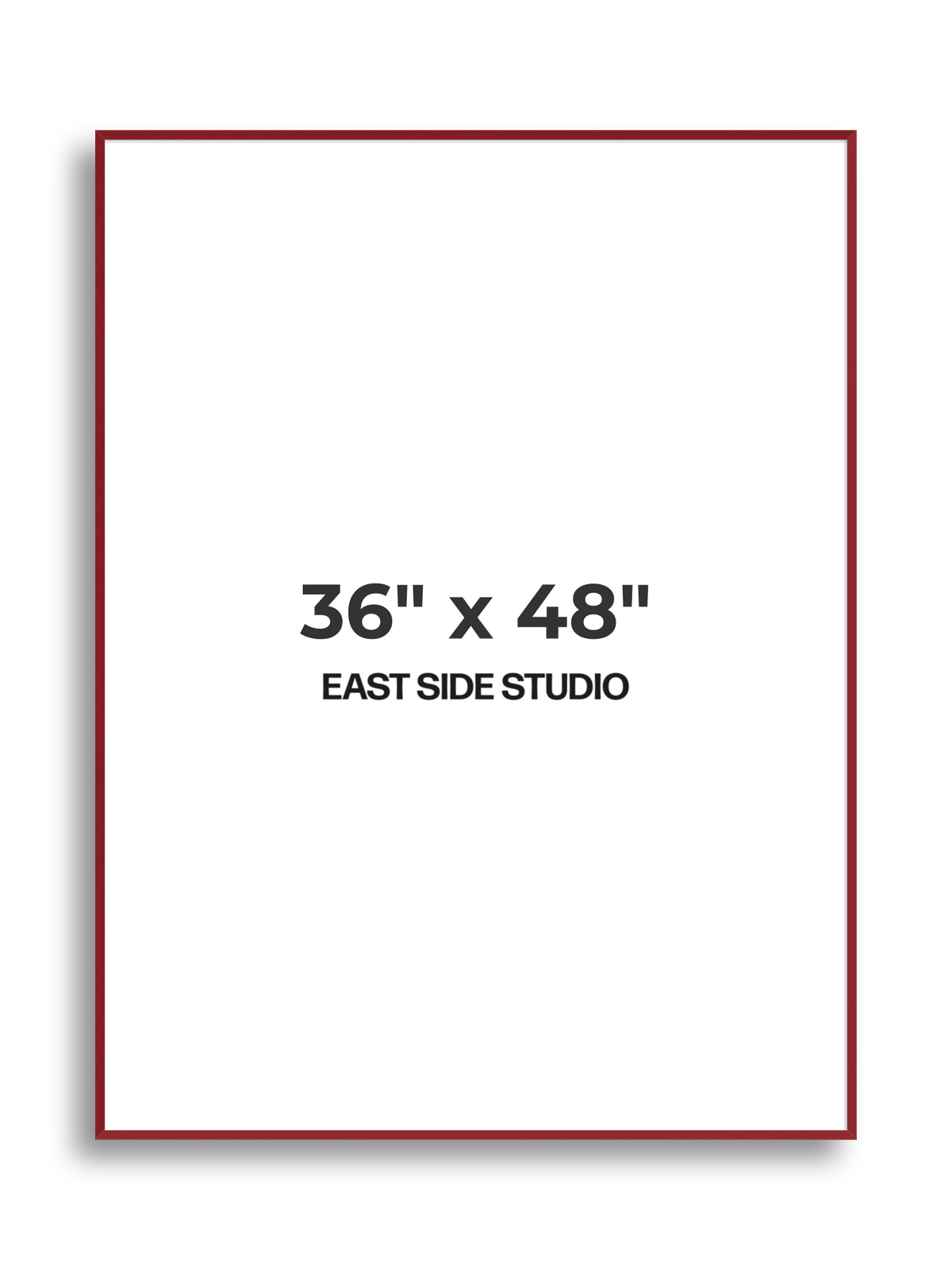 Duo Tone 36" x 48" picture frame